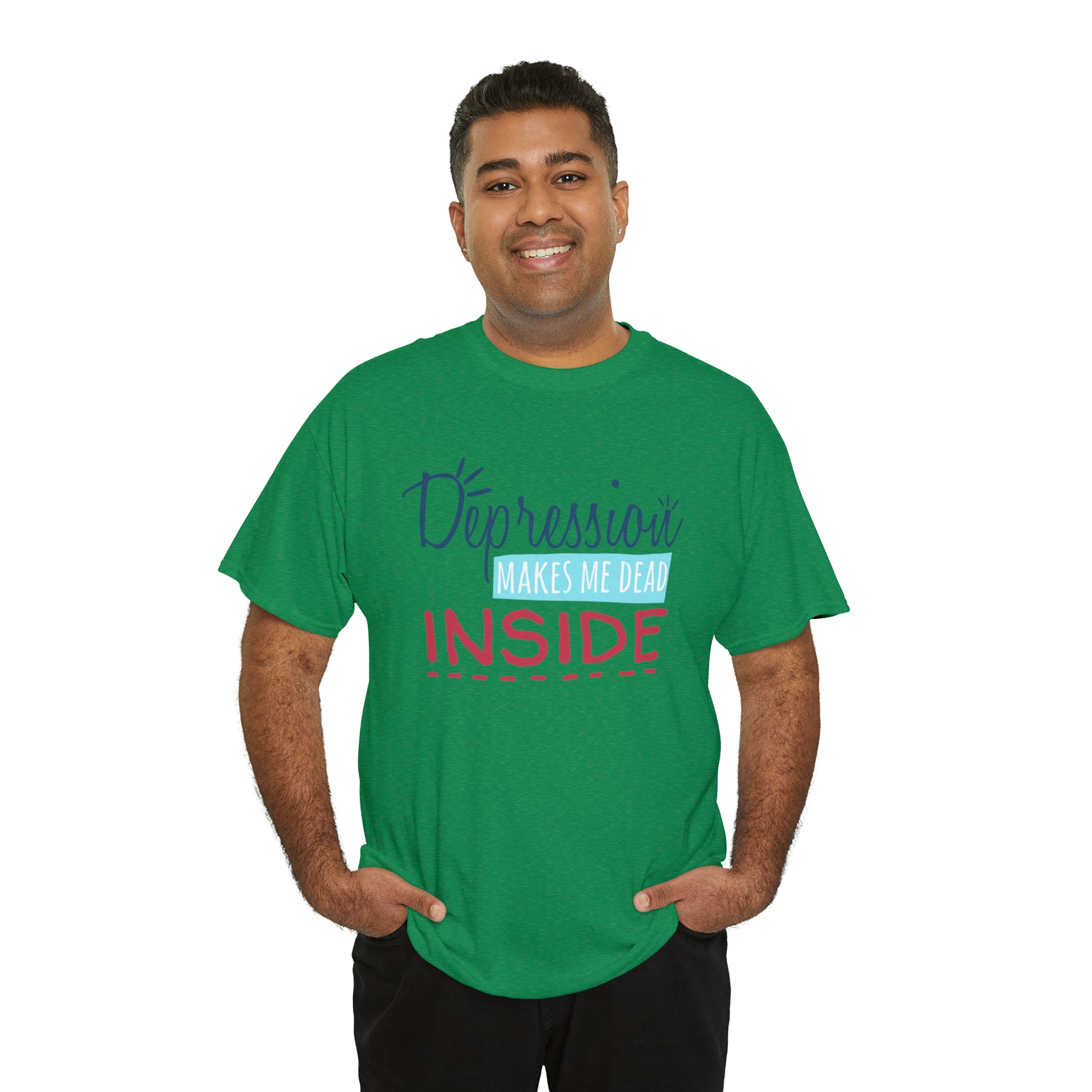 "Depression Makes Me Dead Inside" T-Shirt - Weave Got Gifts - Unique Gifts You Won’t Find Anywhere Else!
