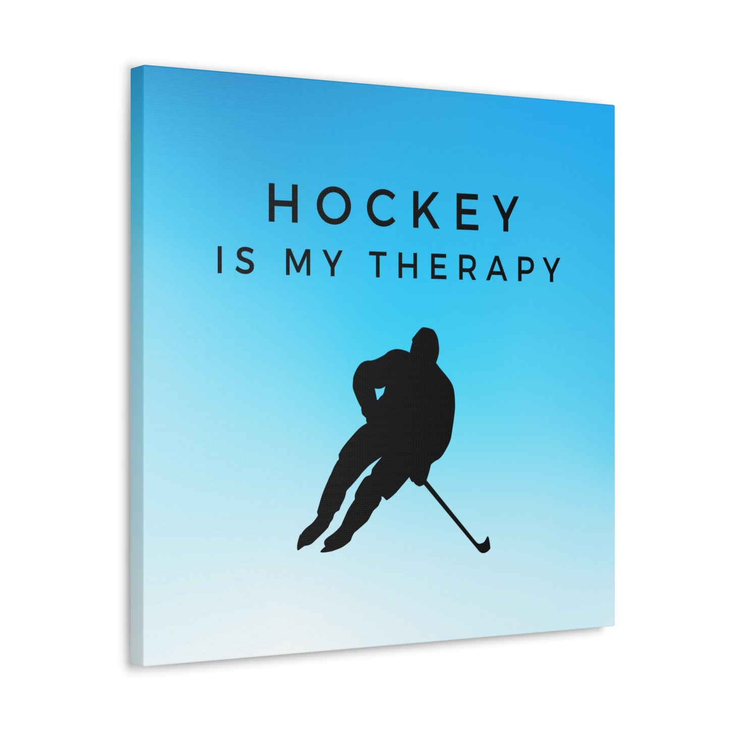 "Hockey Is My Therapy" Wall Art - Weave Got Gifts - Unique Gifts You Won’t Find Anywhere Else!