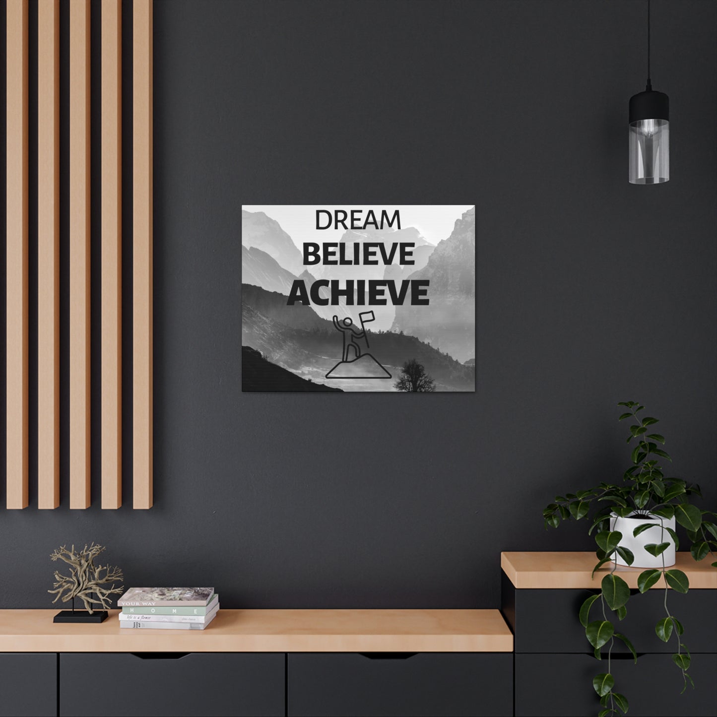"Dream, Believe, Achieve" Wall Art - Weave Got Gifts - Unique Gifts You Won’t Find Anywhere Else!