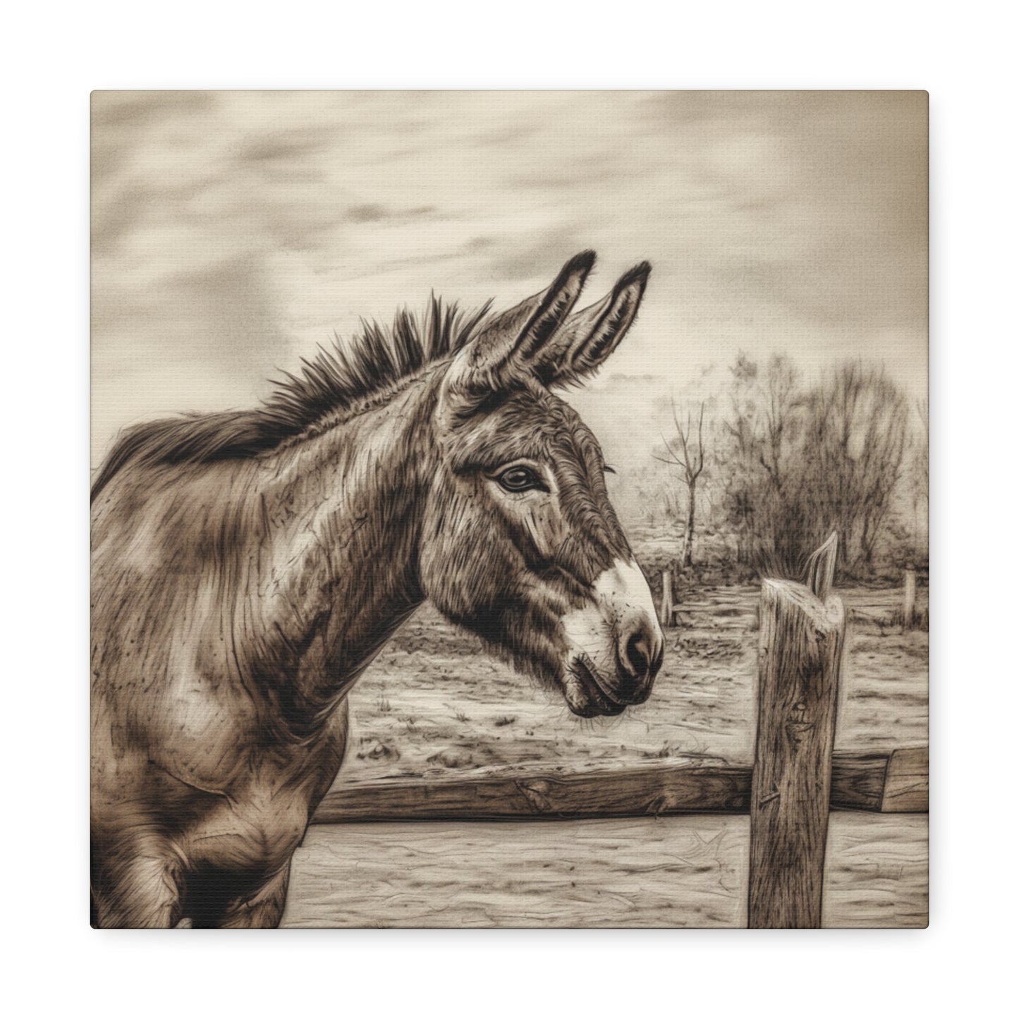 "Rustic Donkey" Wall Art - Weave Got Gifts - Unique Gifts You Won’t Find Anywhere Else!