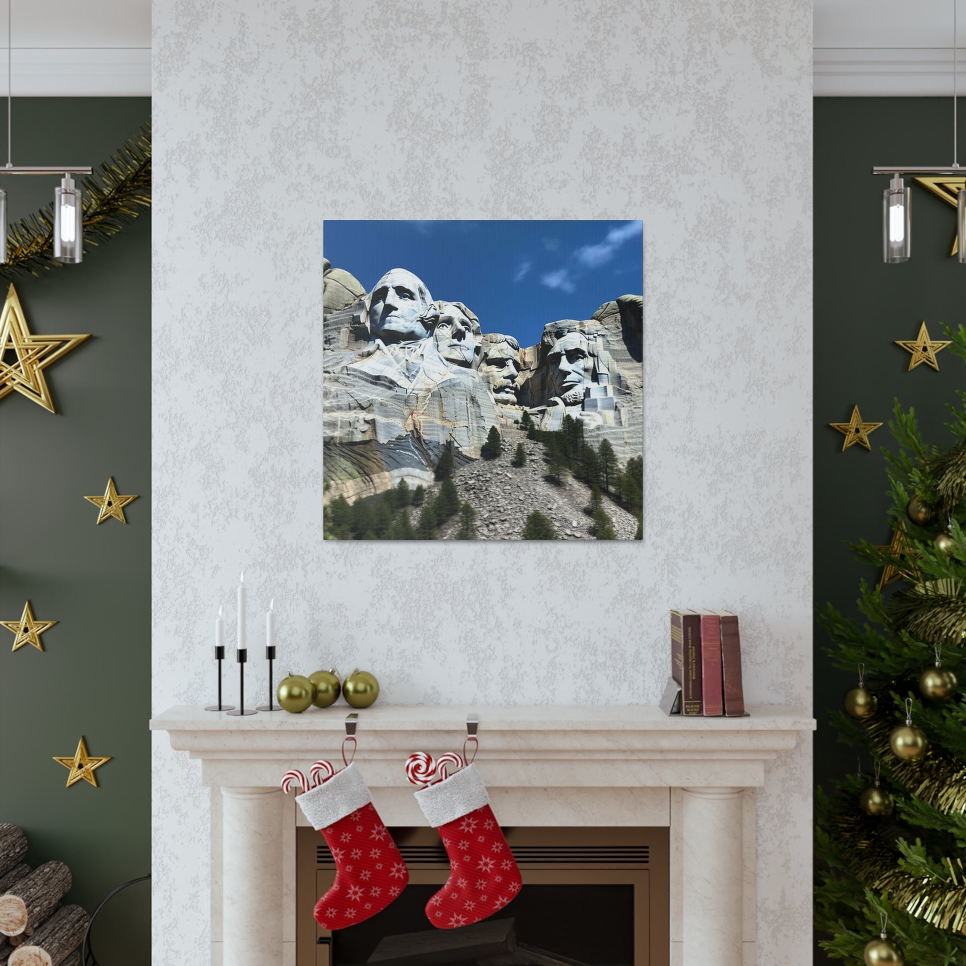 "Mount Rushmore Photo" Wall Art - Weave Got Gifts - Unique Gifts You Won’t Find Anywhere Else!