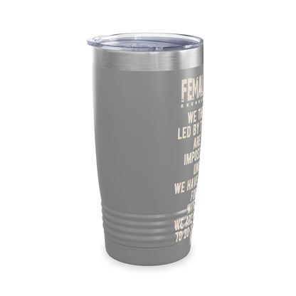"Female Veteran" Tumbler - Weave Got Gifts - Unique Gifts You Won’t Find Anywhere Else!