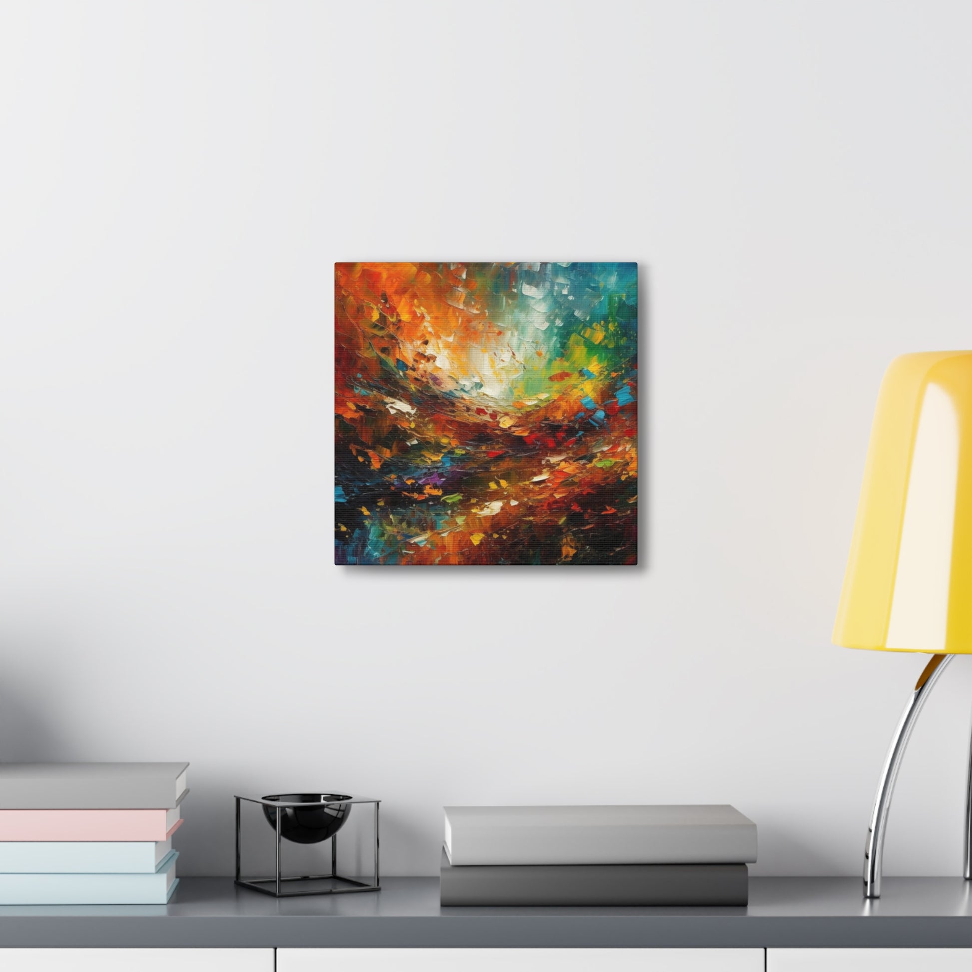 "Colorful Abstract Painting" Wall Art - Weave Got Gifts - Unique Gifts You Won’t Find Anywhere Else!