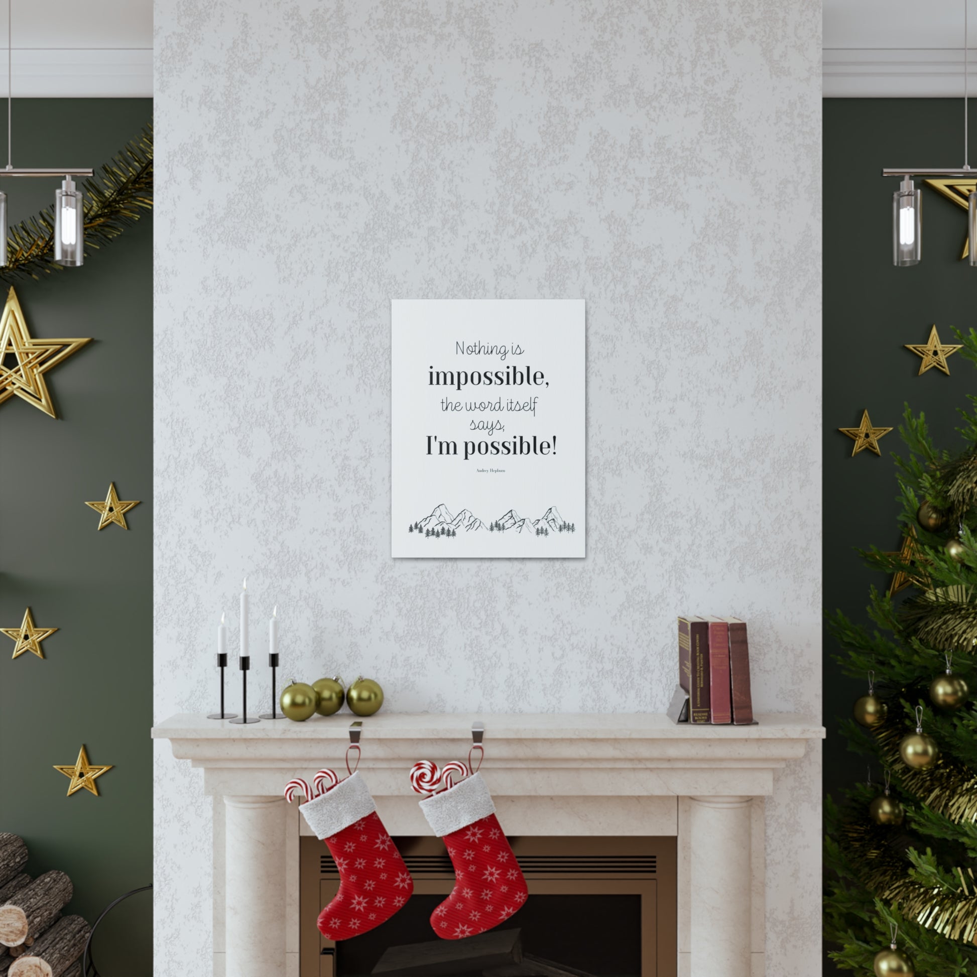 "Nothing Is Impossible" Wall Art - Weave Got Gifts - Unique Gifts You Won’t Find Anywhere Else!