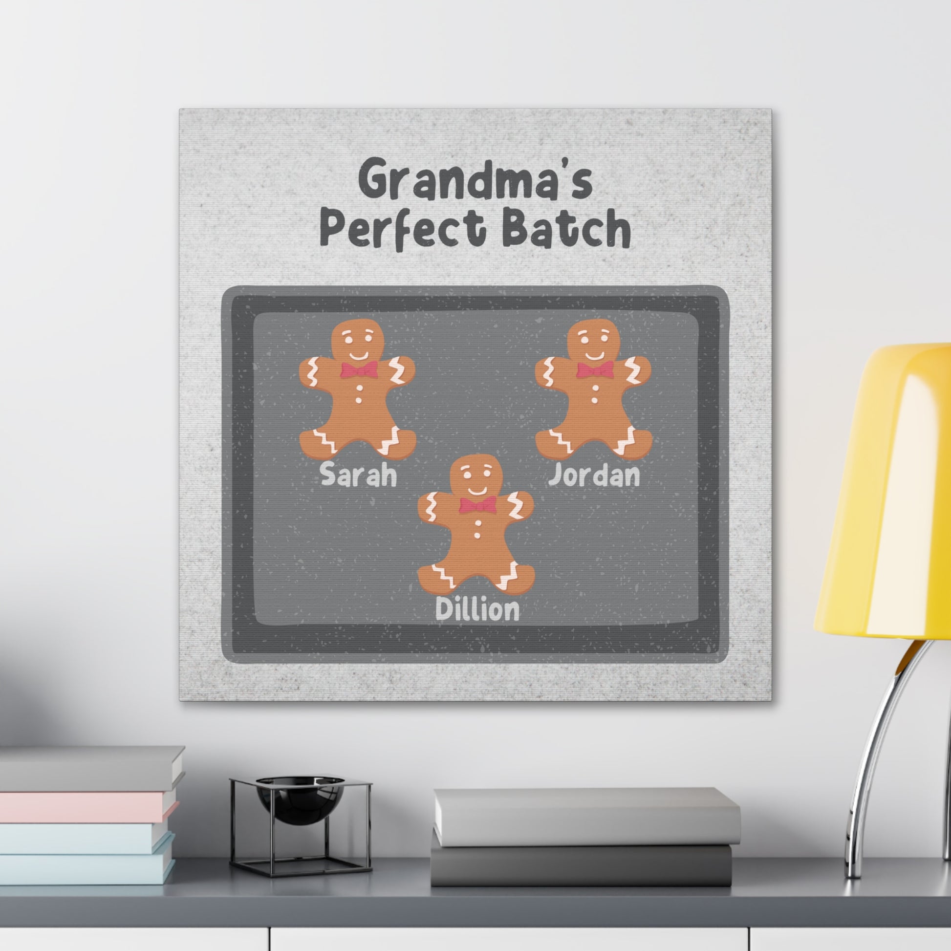 Custom "Grandma's Perfect Batch" Wall Art - Weave Got Gifts - Unique Gifts You Won’t Find Anywhere Else!