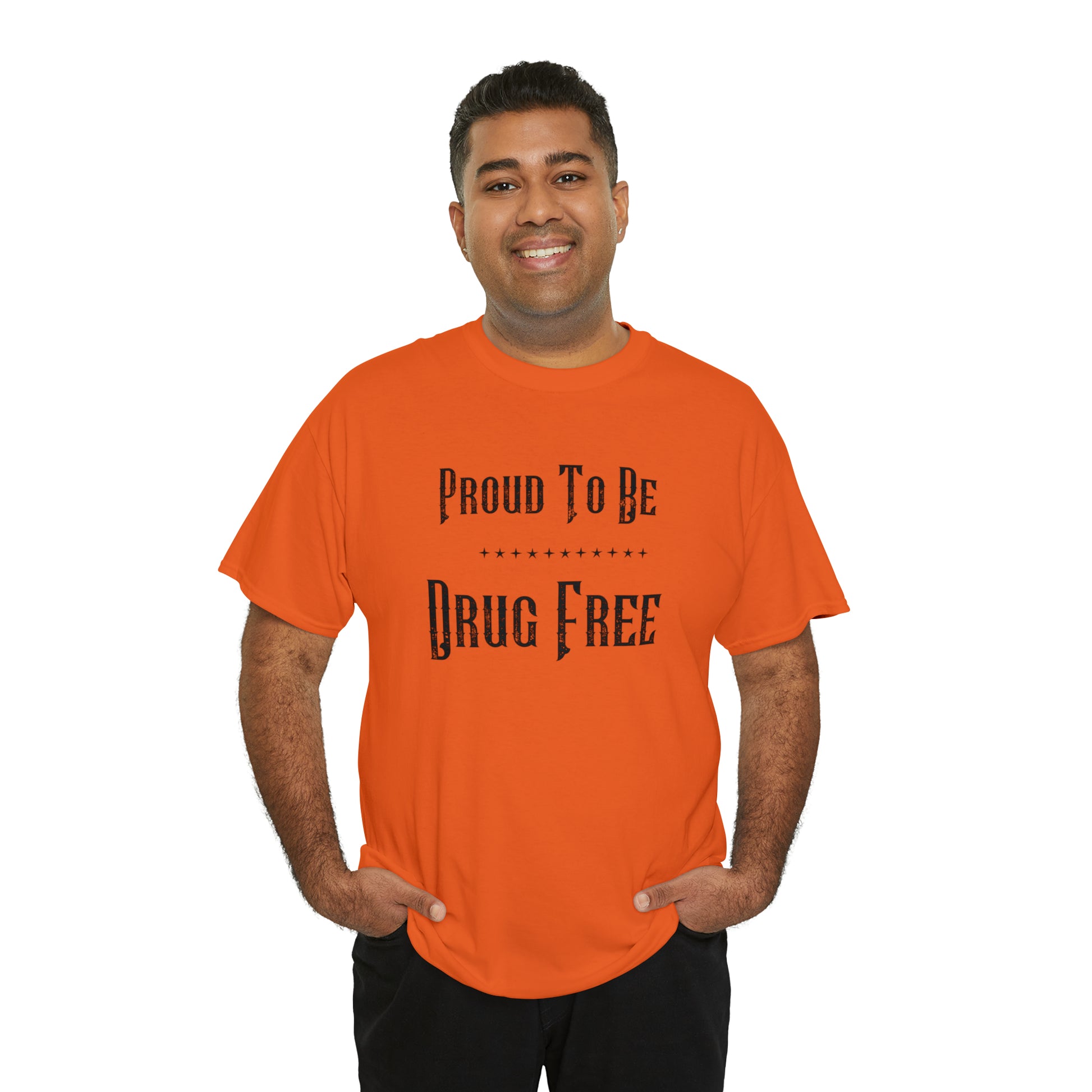 "Proud To Be Drug Free" T-Shirt - Weave Got Gifts - Unique Gifts You Won’t Find Anywhere Else!