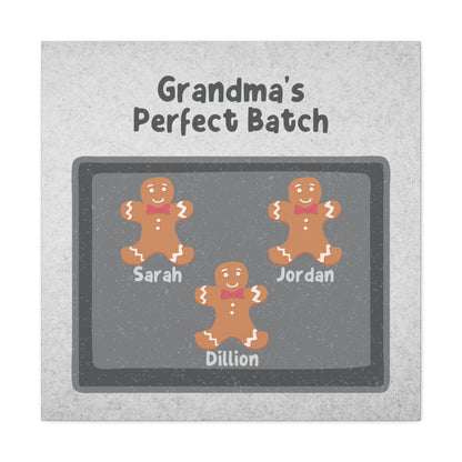 Custom "Grandma's Perfect Batch" Wall Art - Weave Got Gifts - Unique Gifts You Won’t Find Anywhere Else!