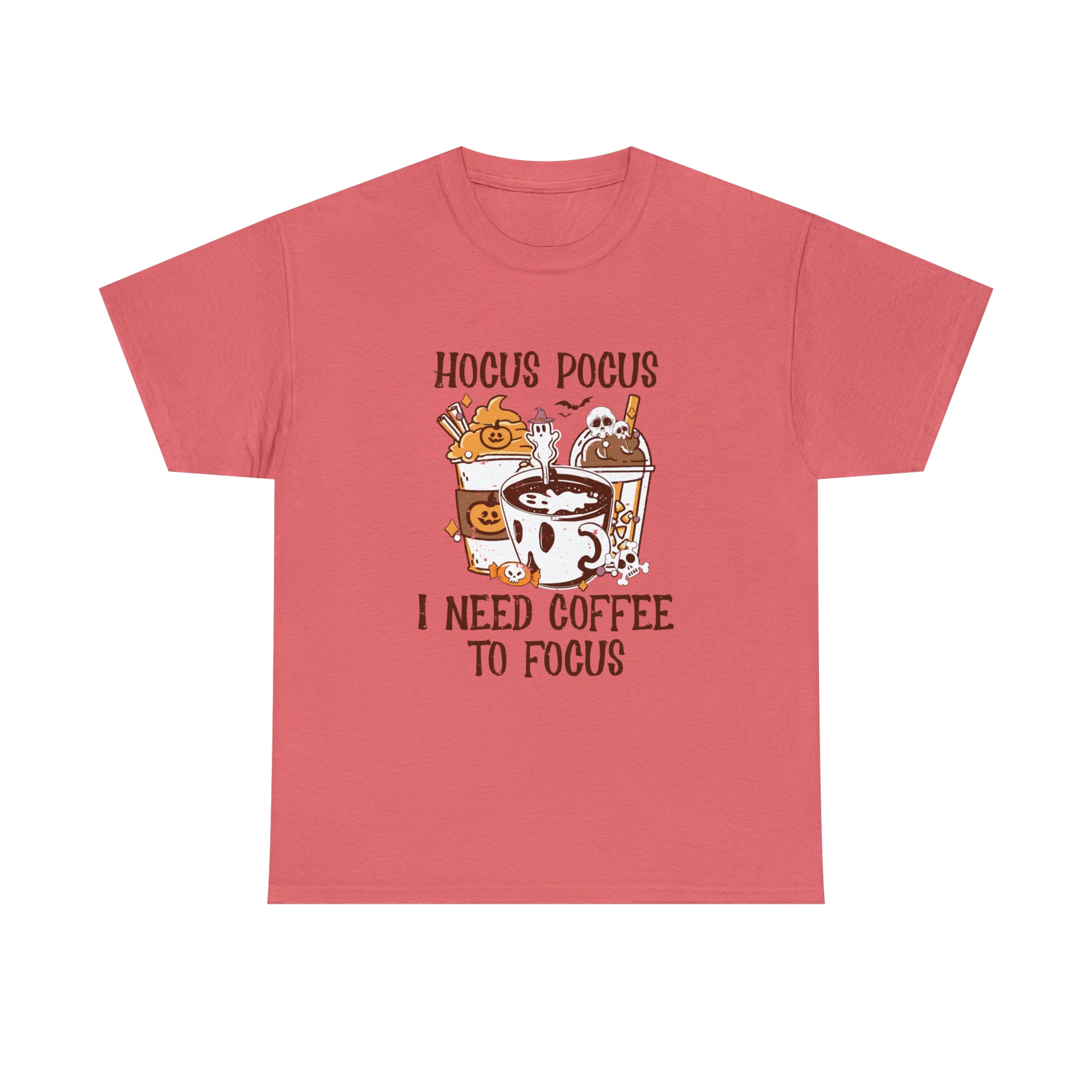 "Hocus Pocus, I Need Coffee To Focus" T-Shirt - Weave Got Gifts - Unique Gifts You Won’t Find Anywhere Else!