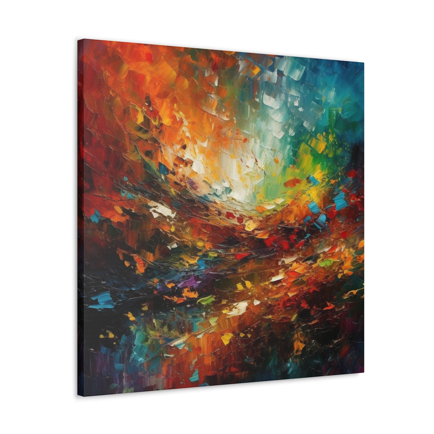 "Colorful Abstract Painting" Wall Art - Weave Got Gifts - Unique Gifts You Won’t Find Anywhere Else!