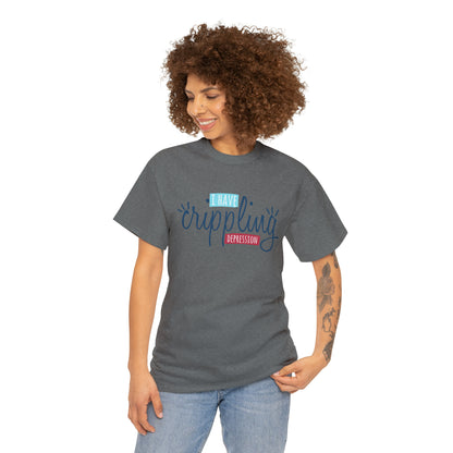 "I Have Crippling Depression" T-Shirt - Weave Got Gifts - Unique Gifts You Won’t Find Anywhere Else!
