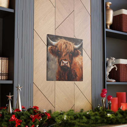 "Highland Cow Painting" Wall Art - Weave Got Gifts - Unique Gifts You Won’t Find Anywhere Else!