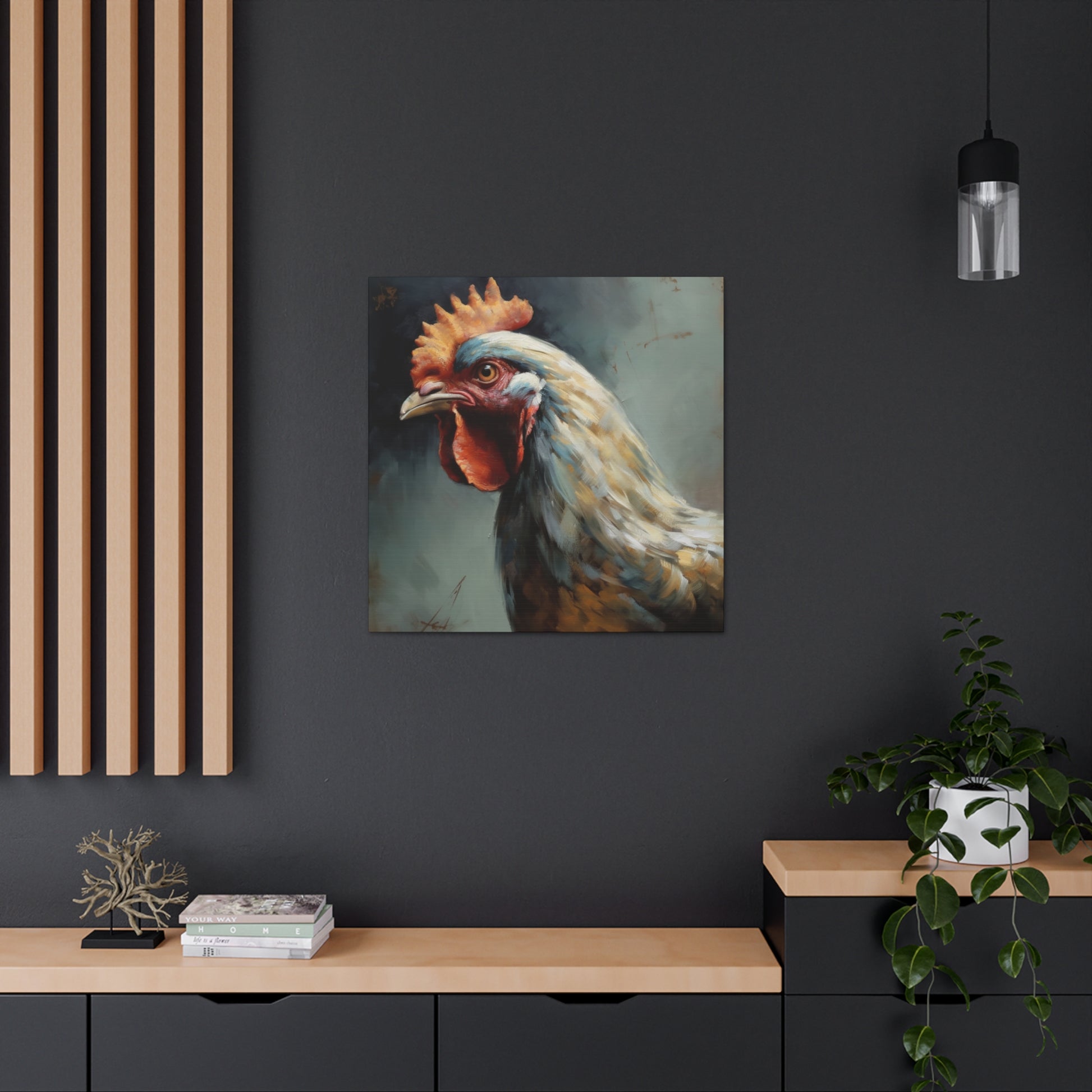 "Country Chicken" Wall Art - Weave Got Gifts - Unique Gifts You Won’t Find Anywhere Else!
