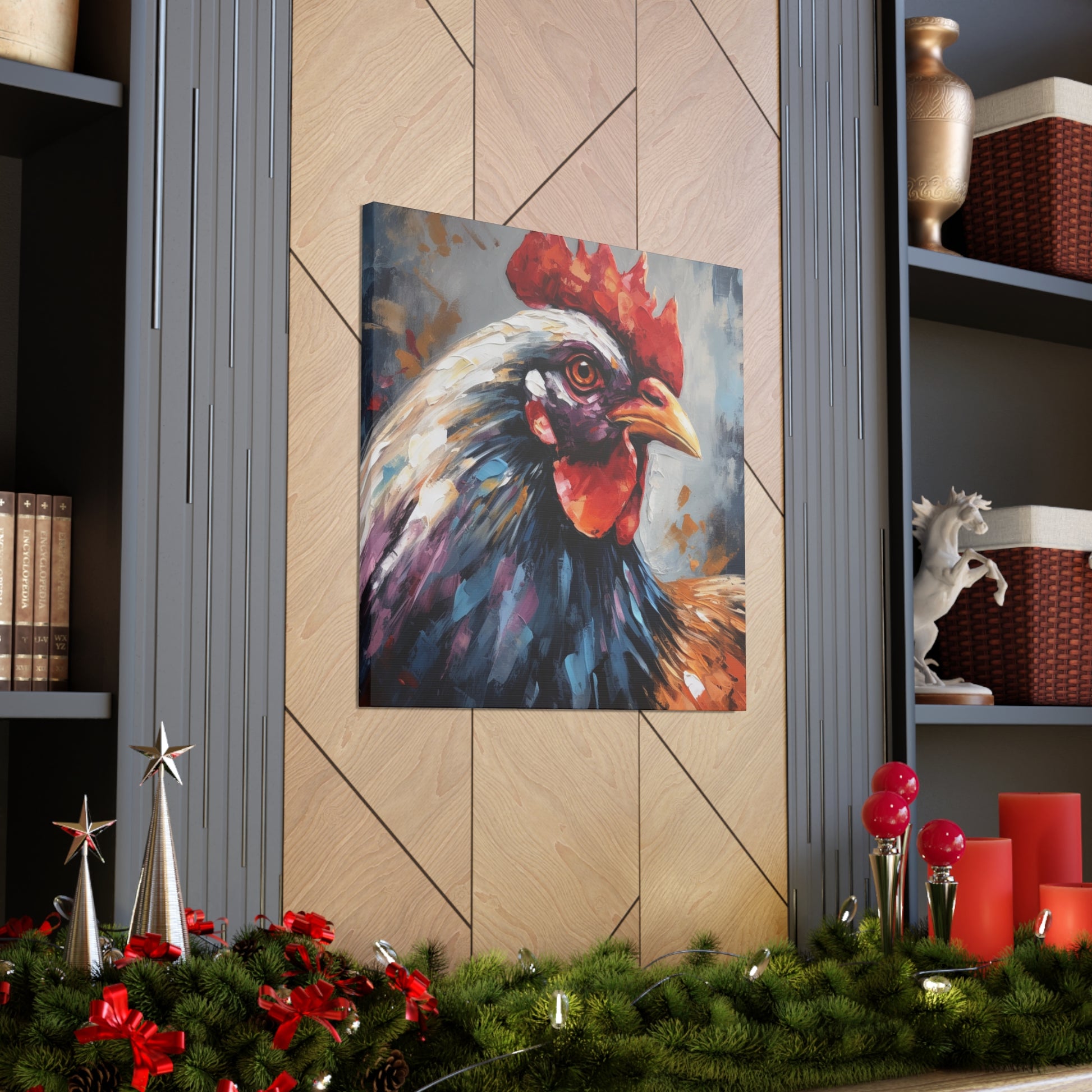 "Farm Chicken" Wall Art - Weave Got Gifts - Unique Gifts You Won’t Find Anywhere Else!