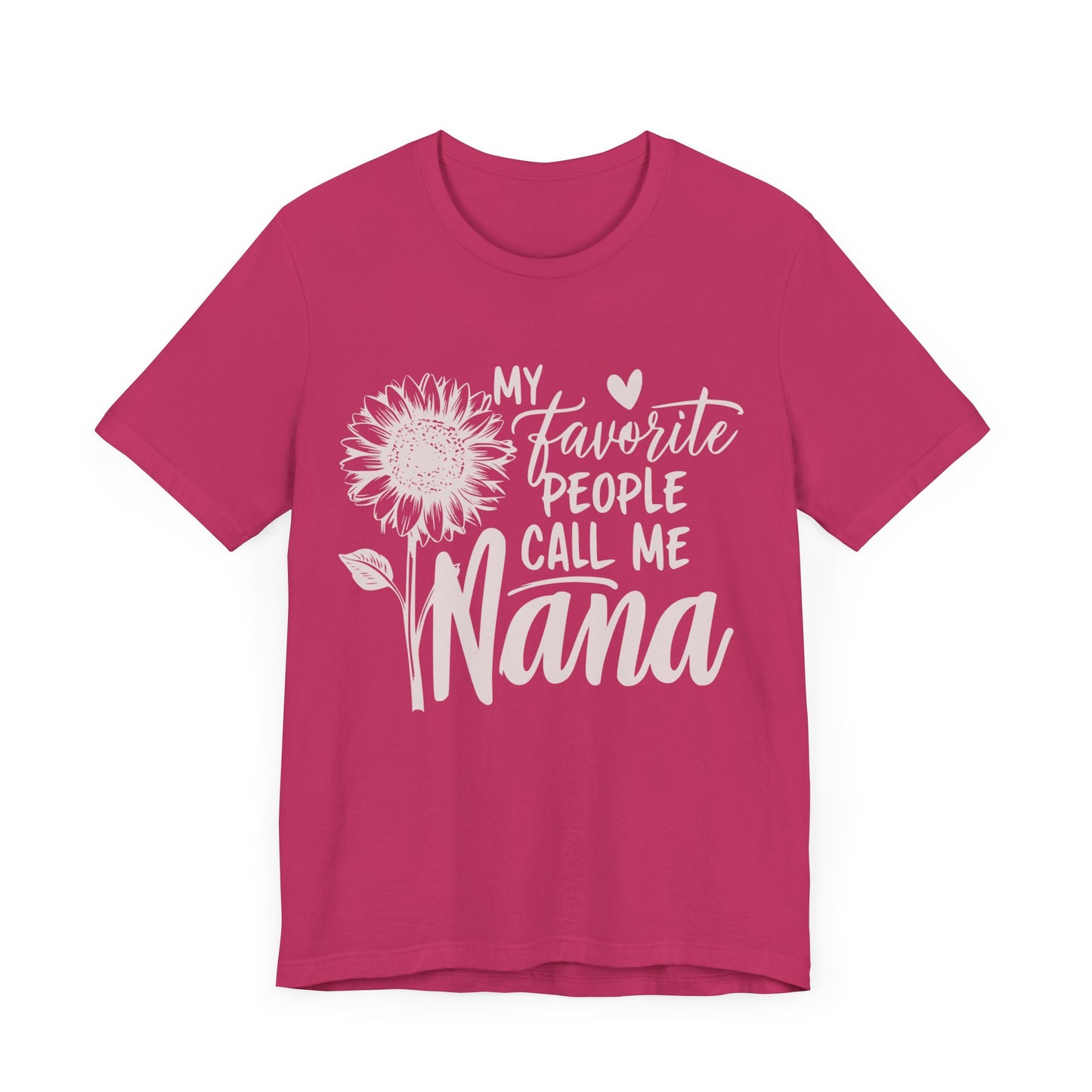 "Nana Flower Graphic T-Shirt Digital Download"