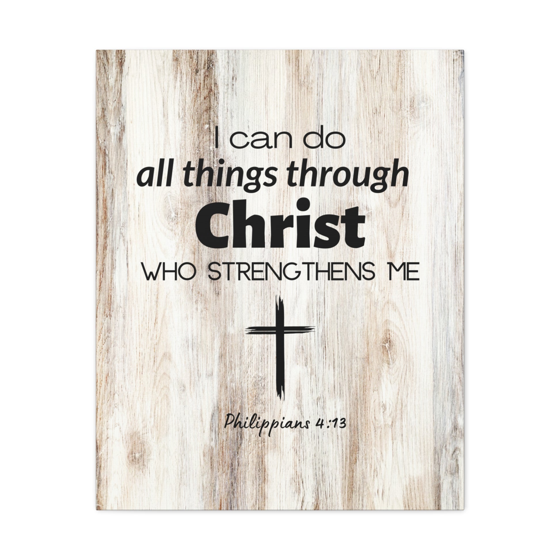 "I Can Do All Things Through Christ" Wall Print - Weave Got Gifts - Unique Gifts You Won’t Find Anywhere Else!