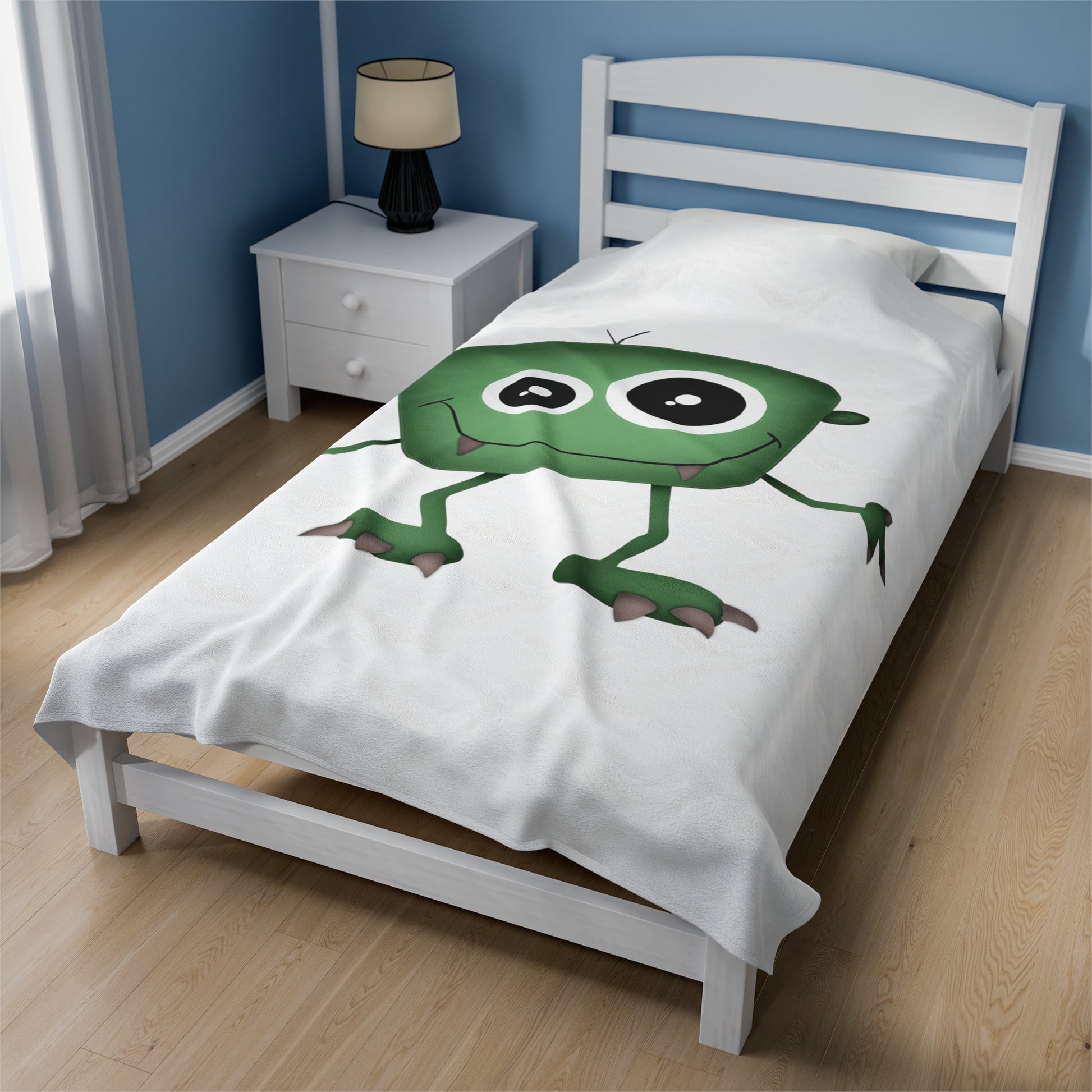 "Green Monster" Plush Blanket - Weave Got Gifts - Unique Gifts You Won’t Find Anywhere Else!