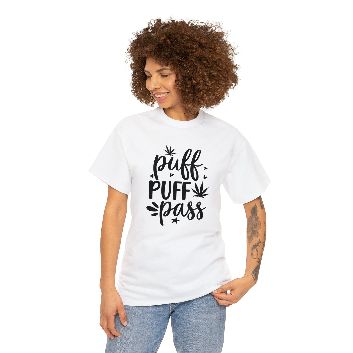 "Puff Puff Pass" T-Shirt - Weave Got Gifts - Unique Gifts You Won’t Find Anywhere Else!