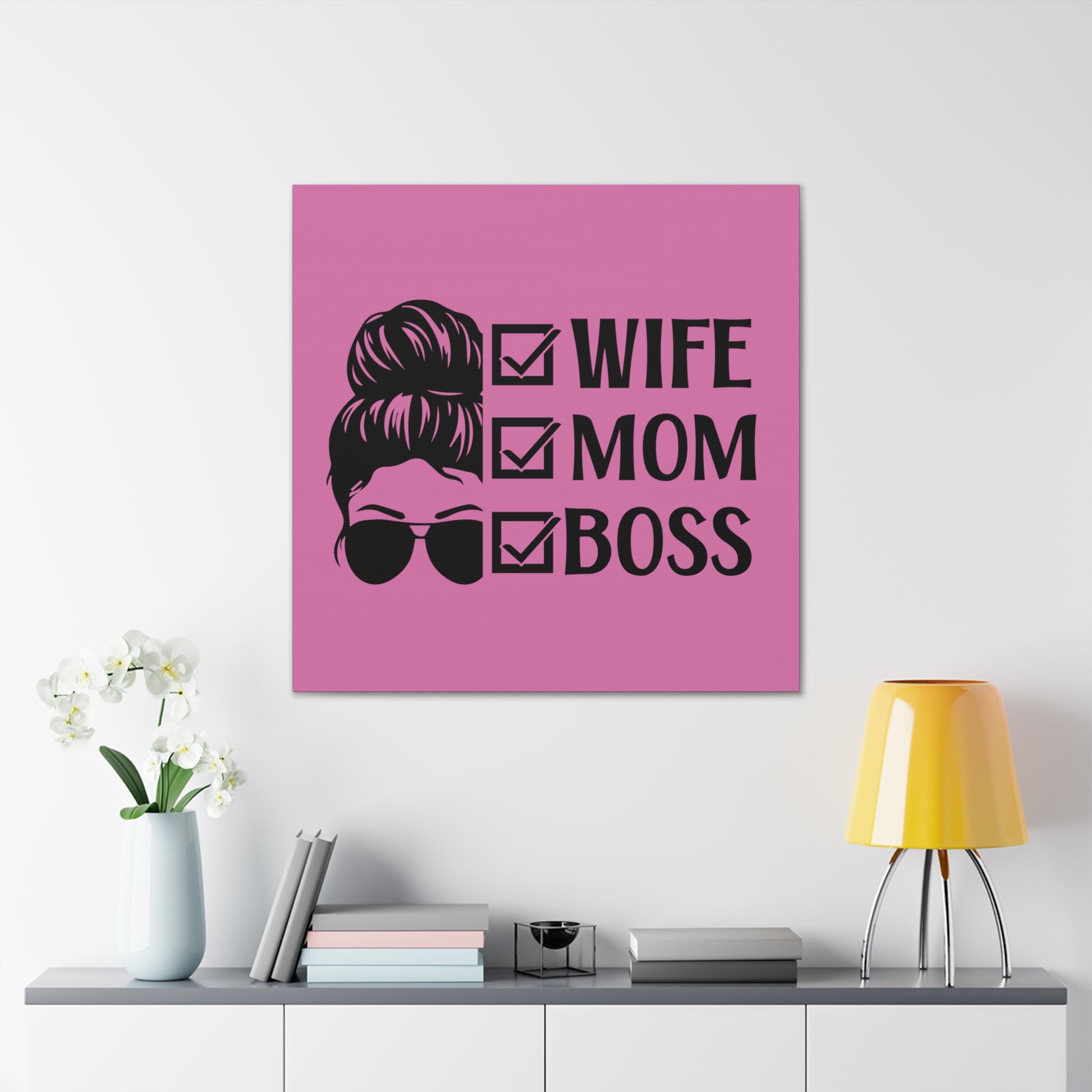 "Wife, Mom, Boss" Wall Art - Weave Got Gifts - Unique Gifts You Won’t Find Anywhere Else!
