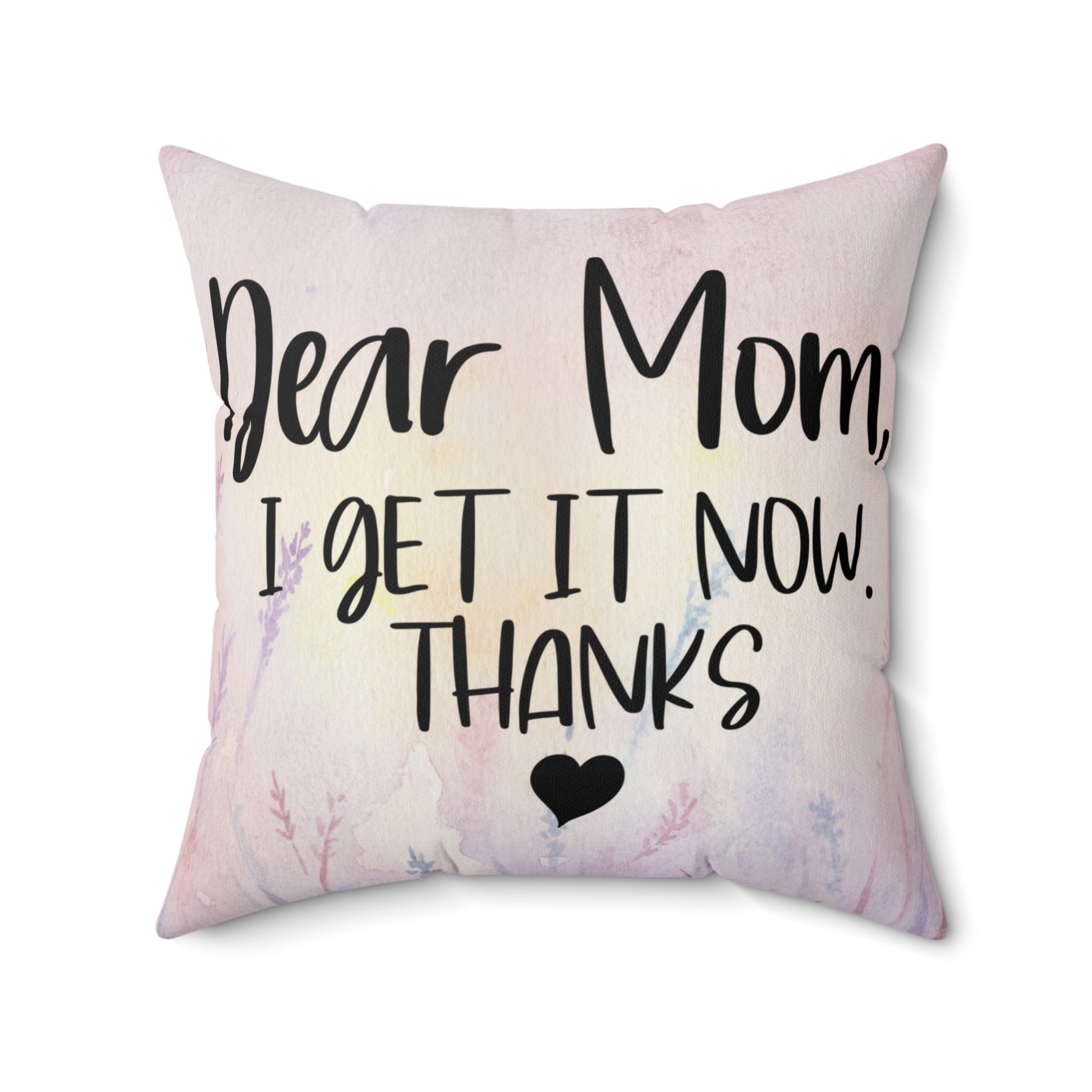 "Dear Mom" Throw Pillow - Weave Got Gifts - Unique Gifts You Won’t Find Anywhere Else!