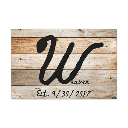 "Rustic Farmhouse Last Name" Custom Wall Art - Weave Got Gifts - Unique Gifts You Won’t Find Anywhere Else!