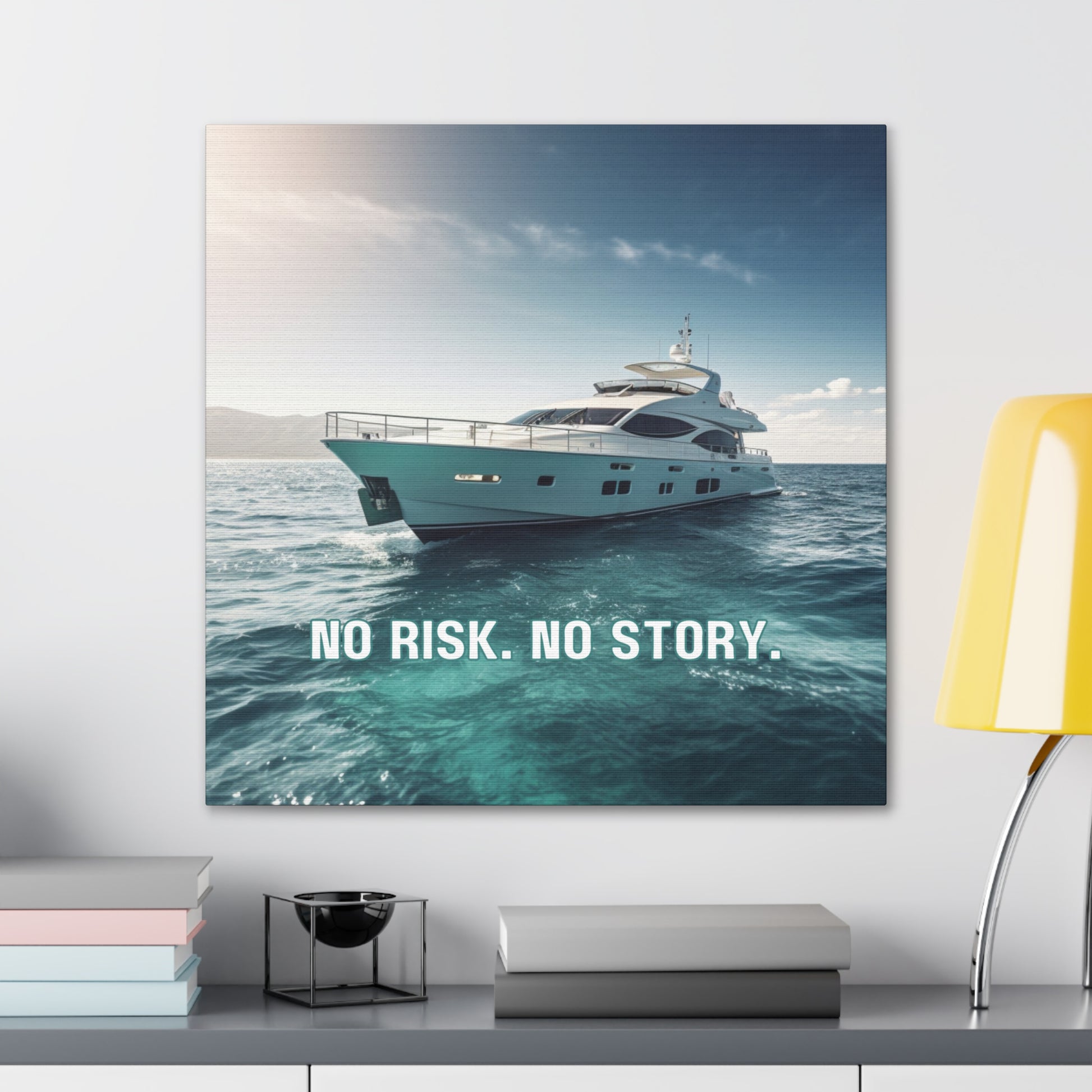 "No Risk, No Story" Wall Art - Weave Got Gifts - Unique Gifts You Won’t Find Anywhere Else!