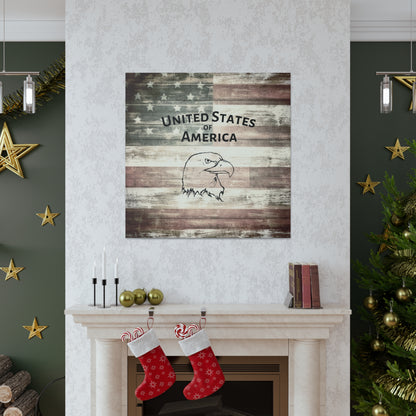 "United States Of America" Wall Art - Weave Got Gifts - Unique Gifts You Won’t Find Anywhere Else!