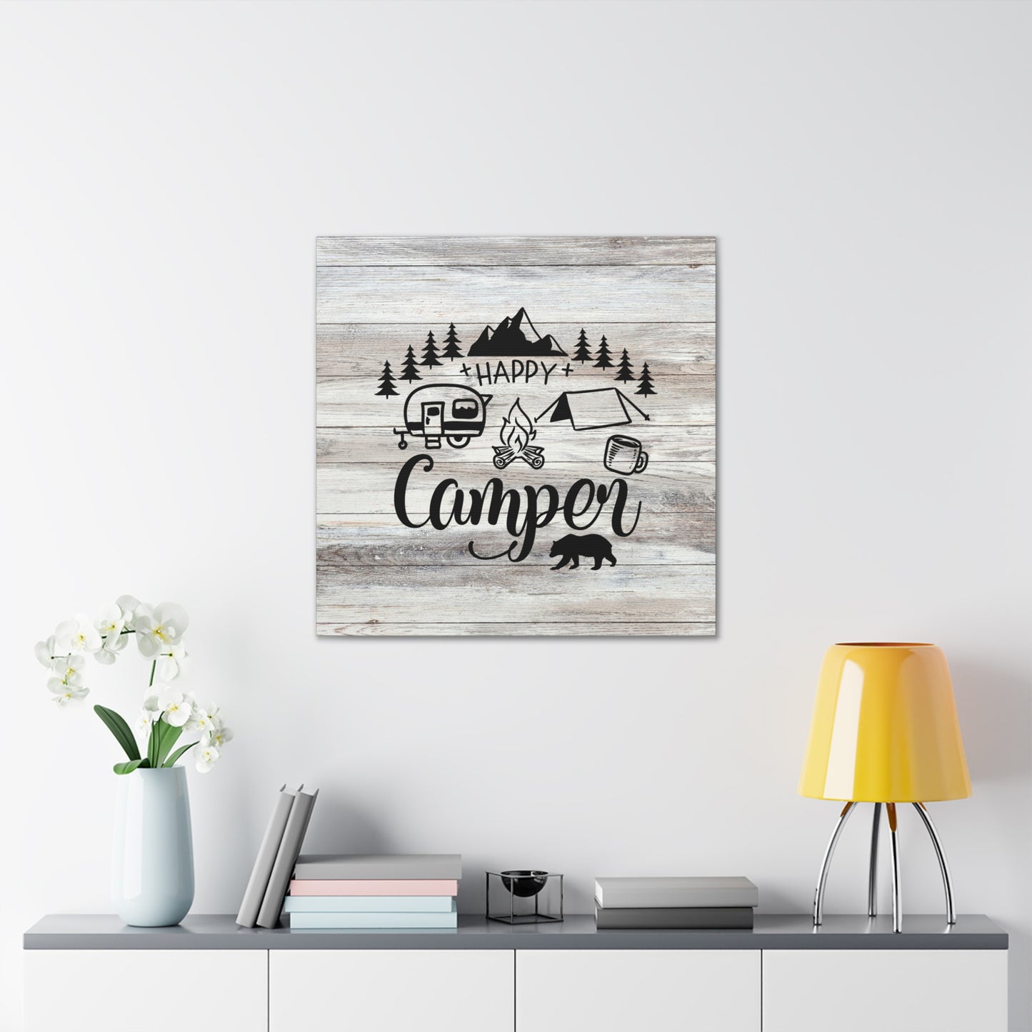 "Happy Camper" Wall Art - Weave Got Gifts - Unique Gifts You Won’t Find Anywhere Else!