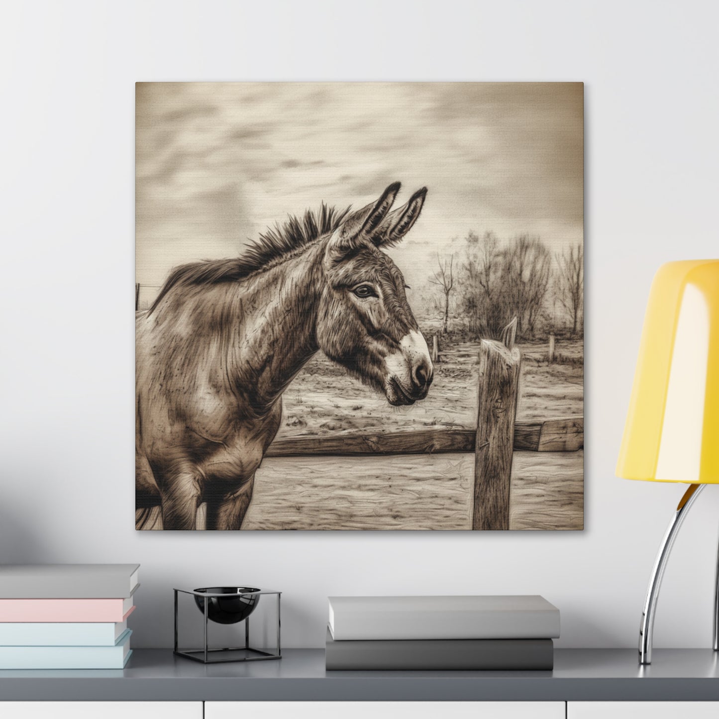 "Rustic Donkey" Wall Art - Weave Got Gifts - Unique Gifts You Won’t Find Anywhere Else!