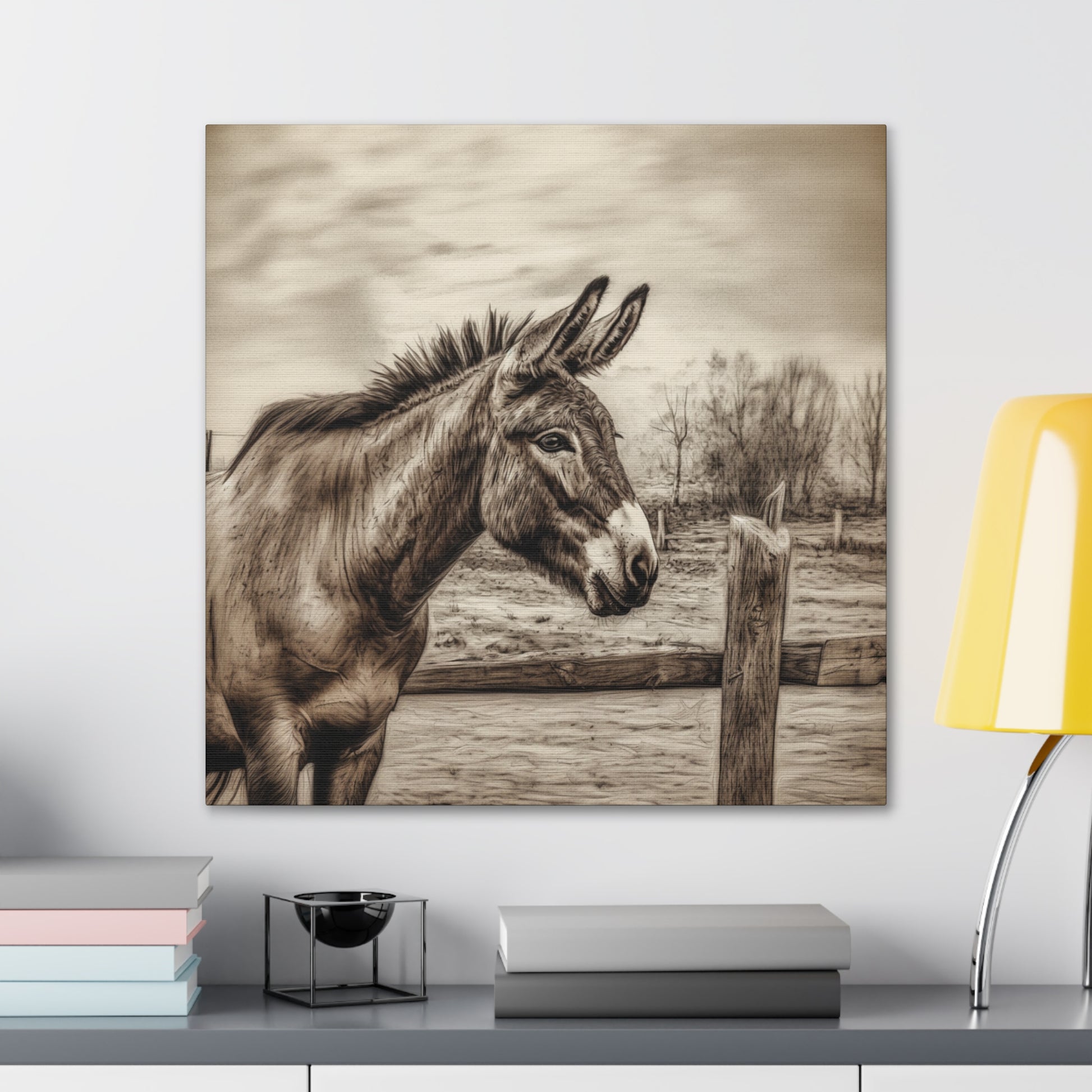 "Rustic Donkey" Wall Art - Weave Got Gifts - Unique Gifts You Won’t Find Anywhere Else!