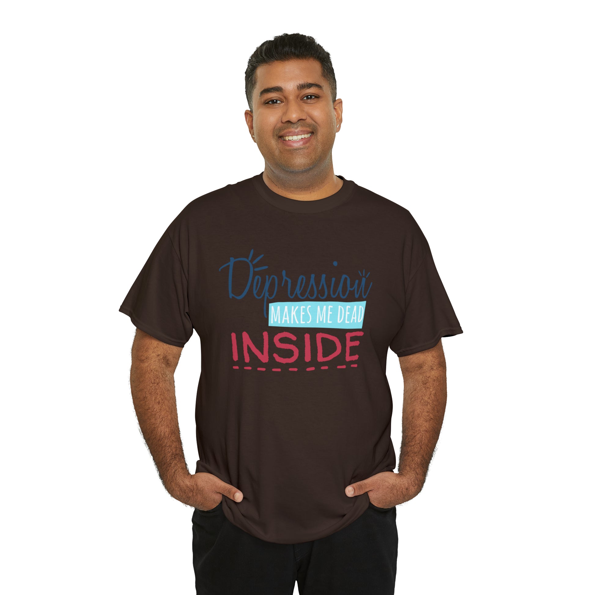 "Depression Makes Me Dead Inside" T-Shirt - Weave Got Gifts - Unique Gifts You Won’t Find Anywhere Else!