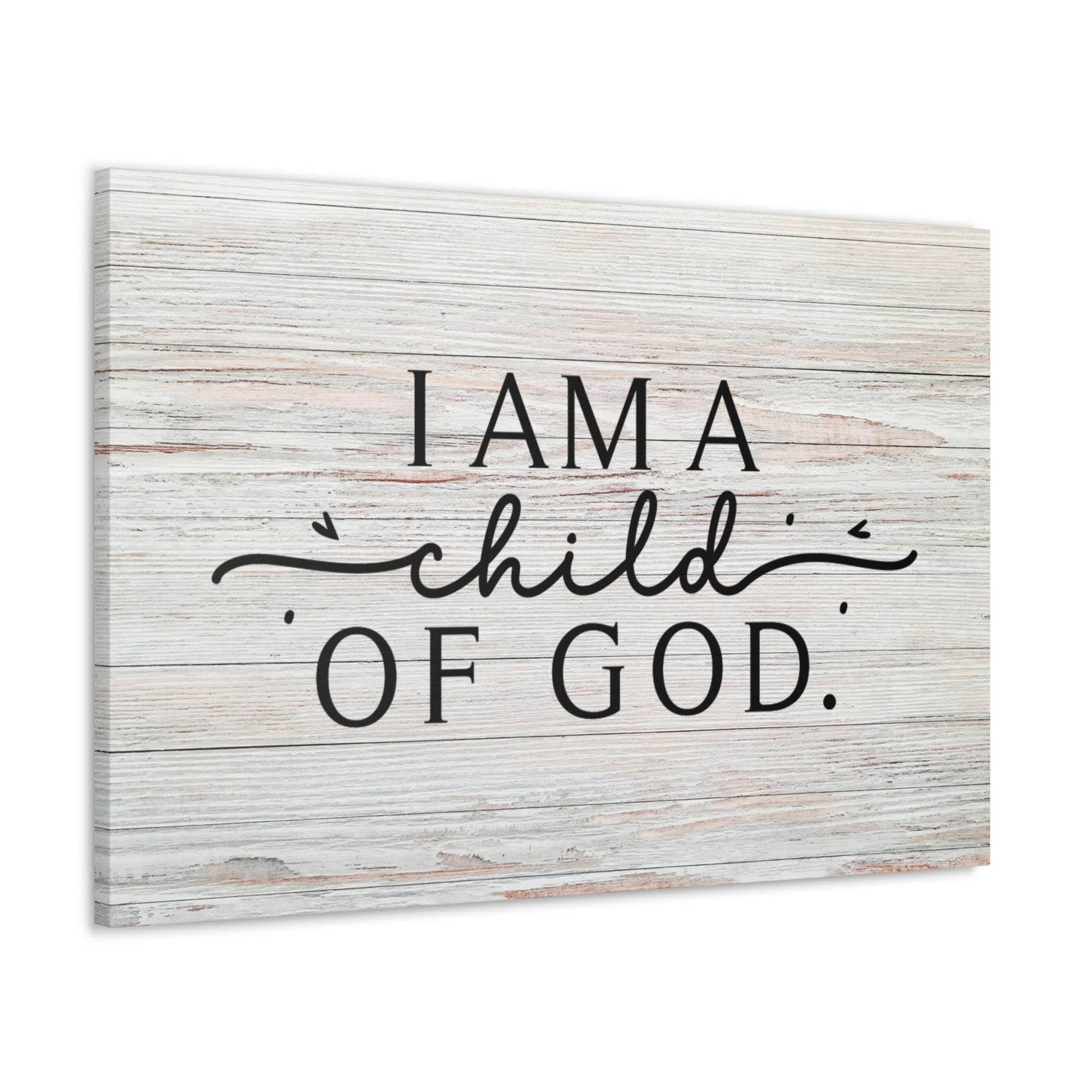 "White Rustic Child Of God" Wall Art - Weave Got Gifts - Unique Gifts You Won’t Find Anywhere Else!