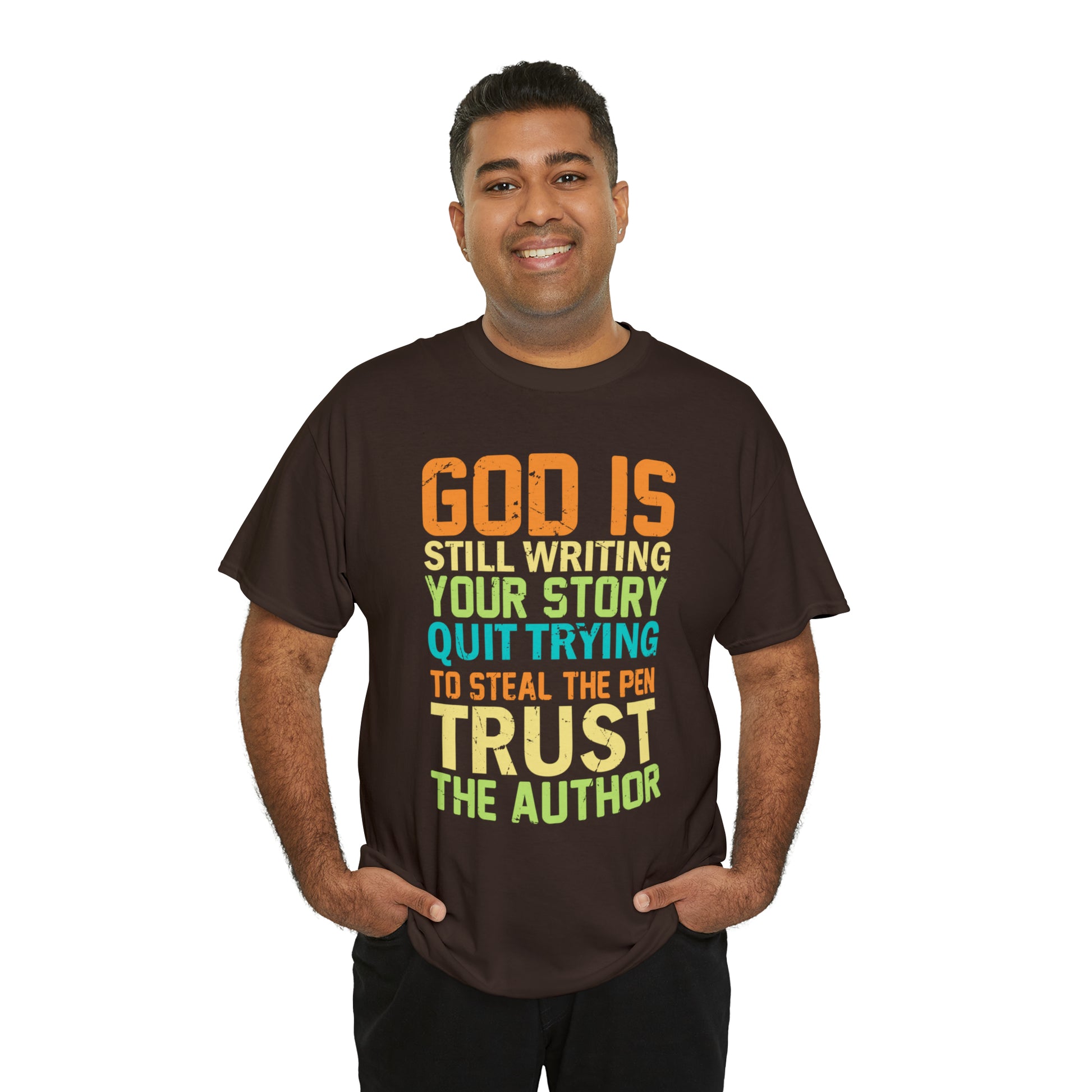 "God Is Still Writing Your Story" T-Shirt - Weave Got Gifts - Unique Gifts You Won’t Find Anywhere Else!