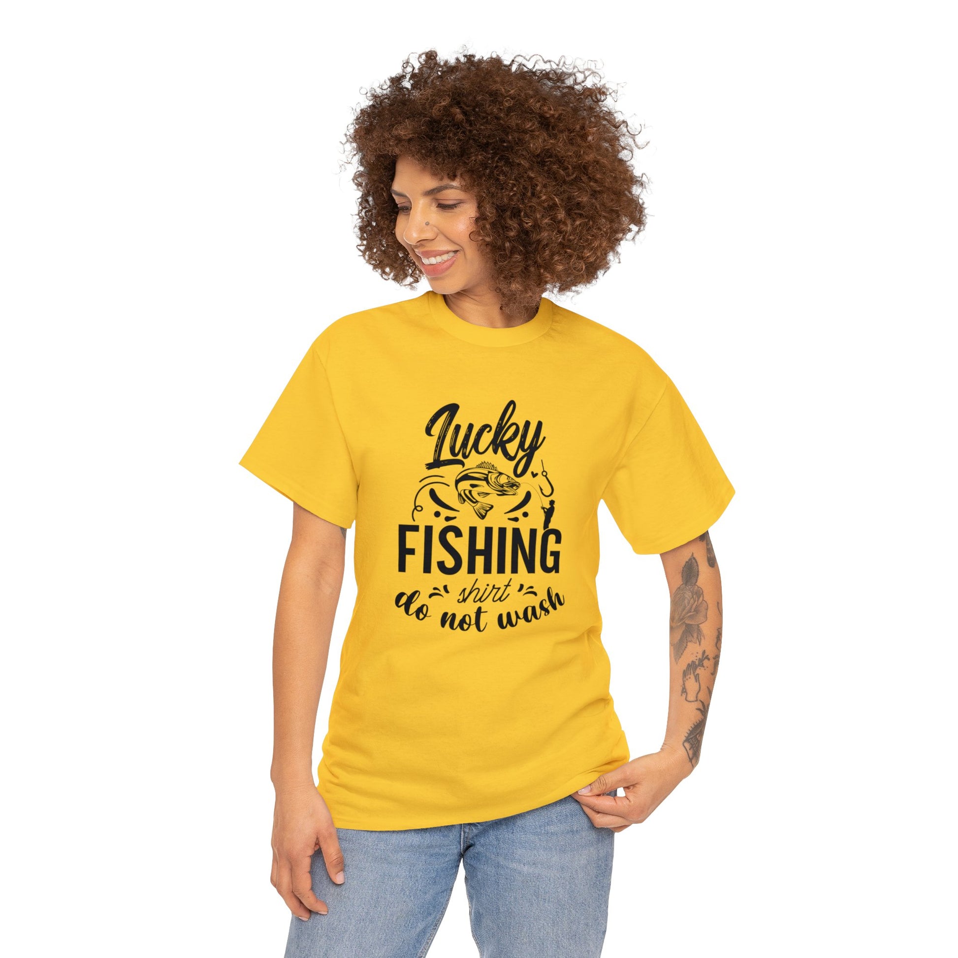 "Lucky Fishing Shirt" T-Shirt - Weave Got Gifts - Unique Gifts You Won’t Find Anywhere Else!