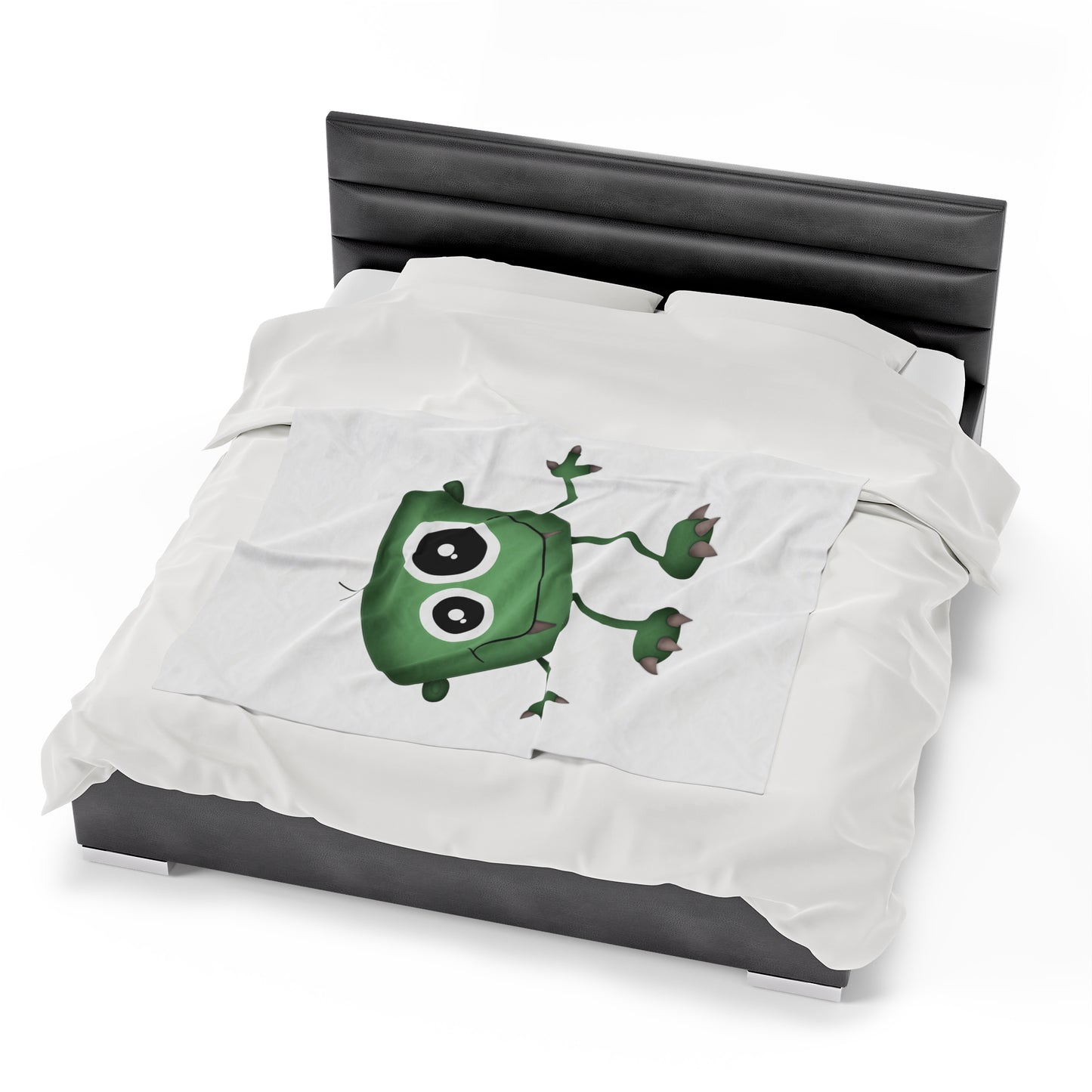 "Green Monster" Plush Blanket - Weave Got Gifts - Unique Gifts You Won’t Find Anywhere Else!