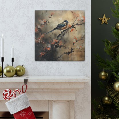 "Bird In Nature Wabi Sabi" Wall Art - Weave Got Gifts - Unique Gifts You Won’t Find Anywhere Else!