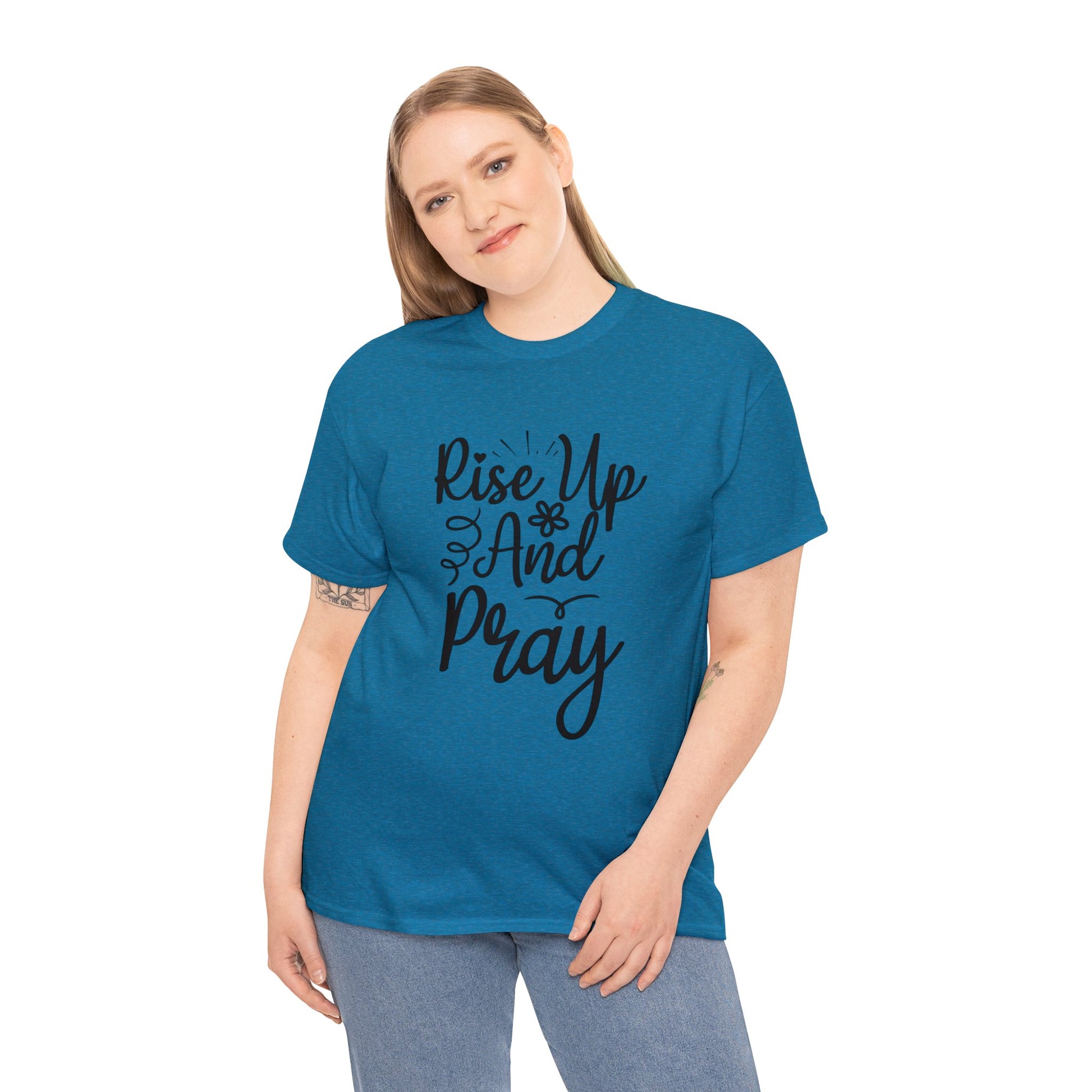 "Rise Up & Pray"  T-Shirt - Weave Got Gifts - Unique Gifts You Won’t Find Anywhere Else!