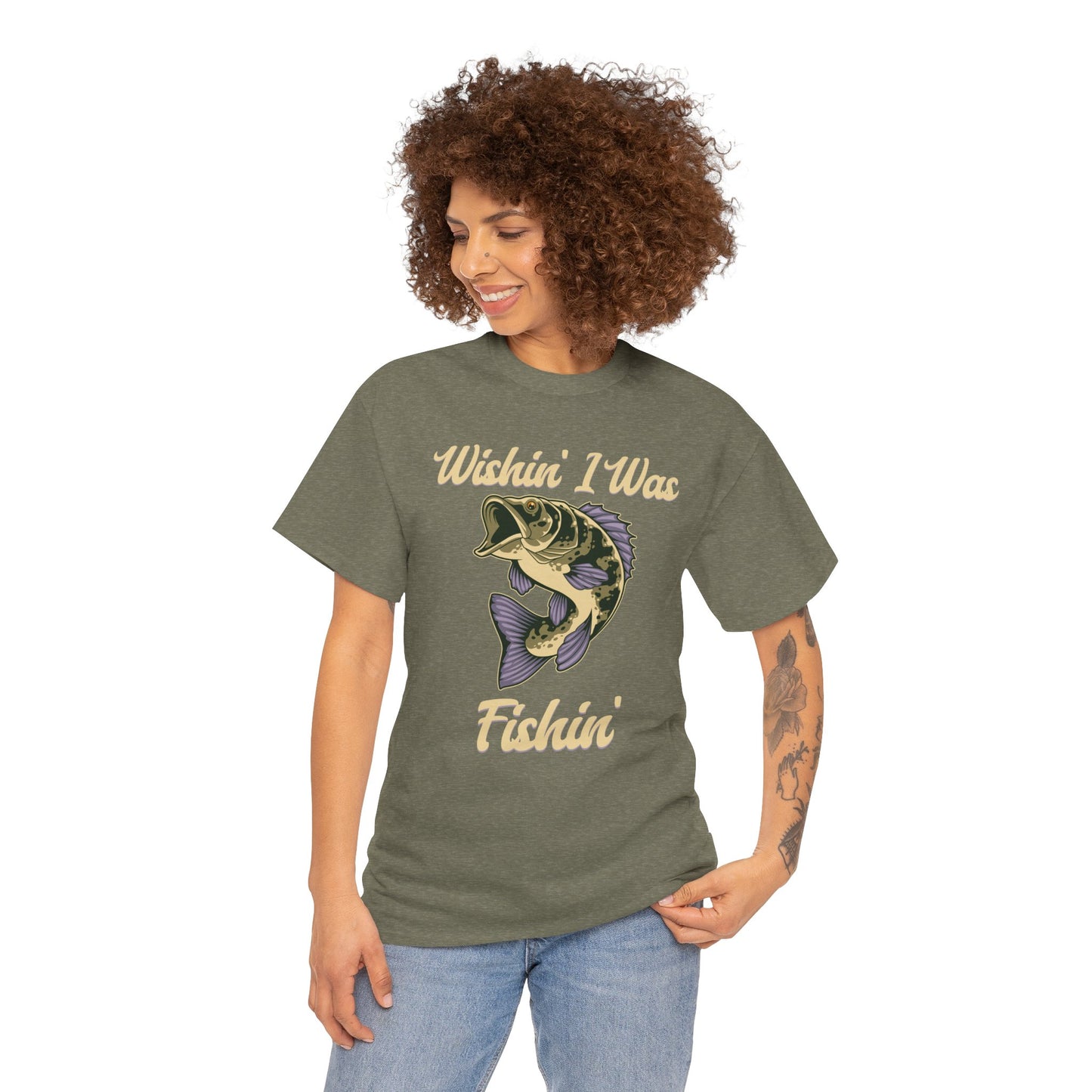 Funny fishing t-shirt for men and women who love the outdoors
