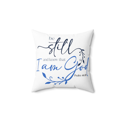 "Be Still & Know" Throw Pillow - Weave Got Gifts - Unique Gifts You Won’t Find Anywhere Else!