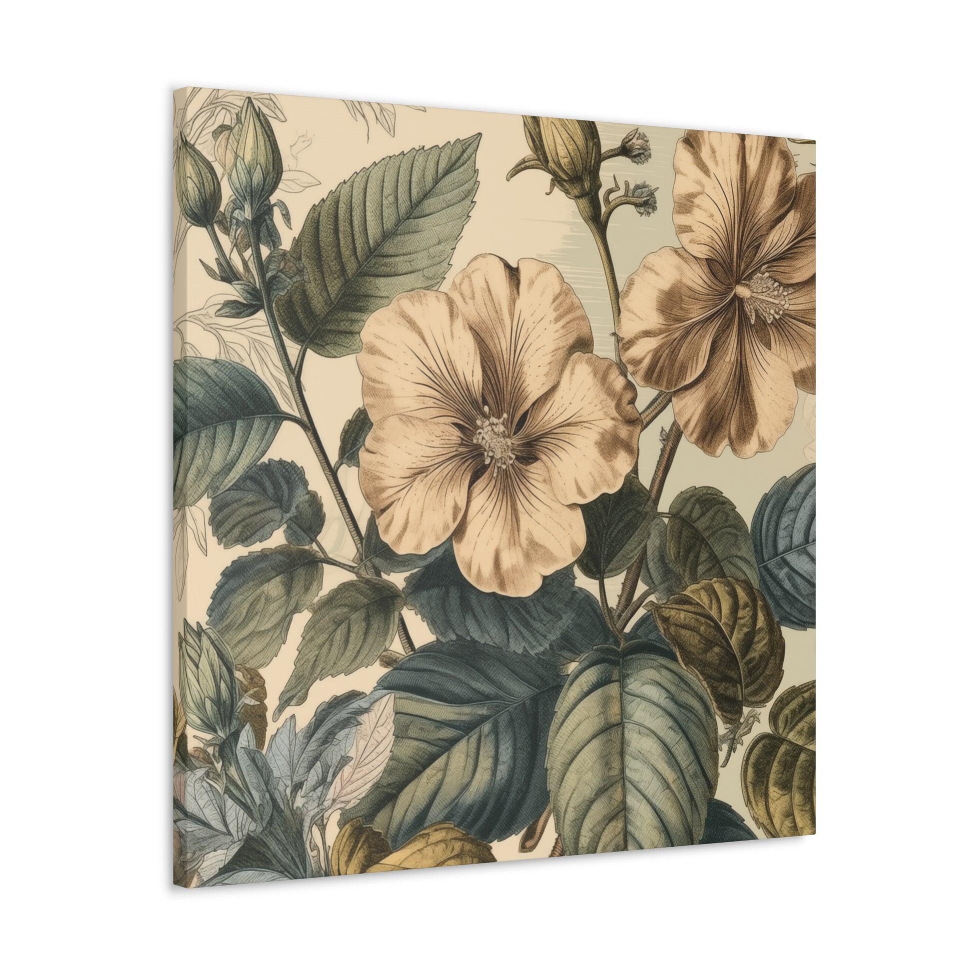 "Vintage Flower Illustrations" Wall Art - Weave Got Gifts - Unique Gifts You Won’t Find Anywhere Else!