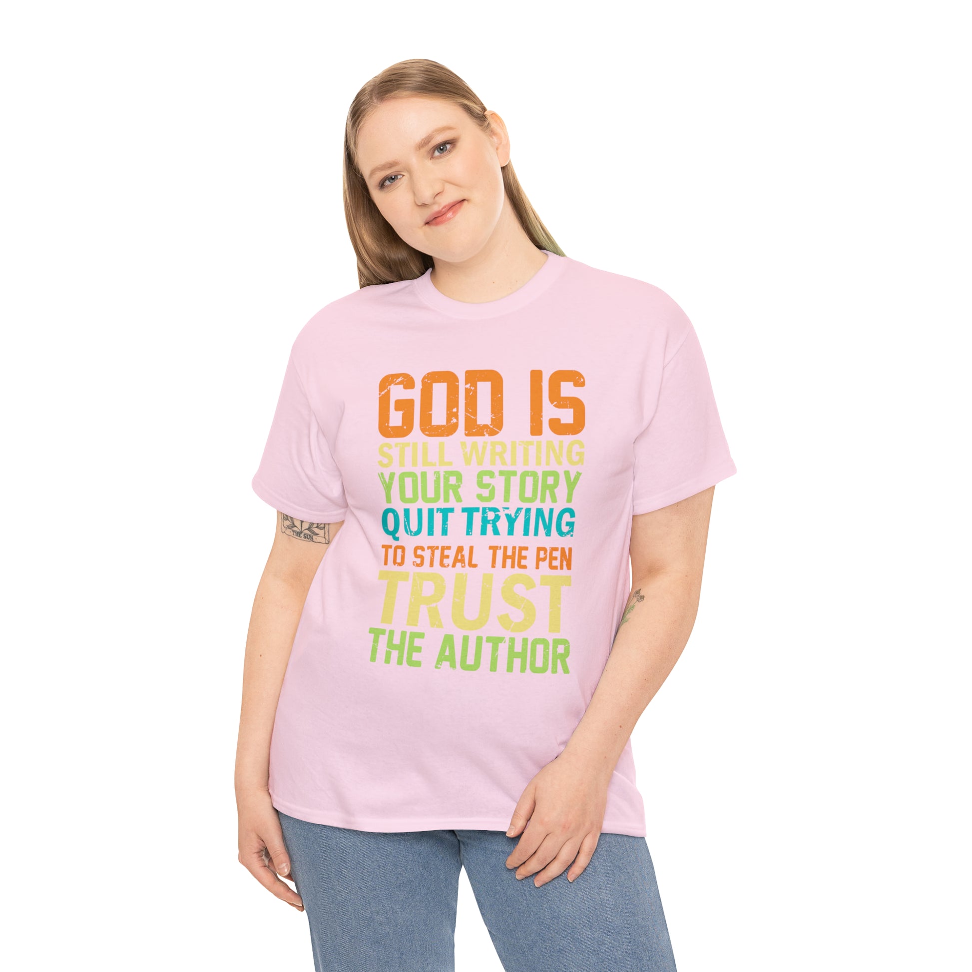 "God Is Still Writing Your Story" T-Shirt - Weave Got Gifts - Unique Gifts You Won’t Find Anywhere Else!