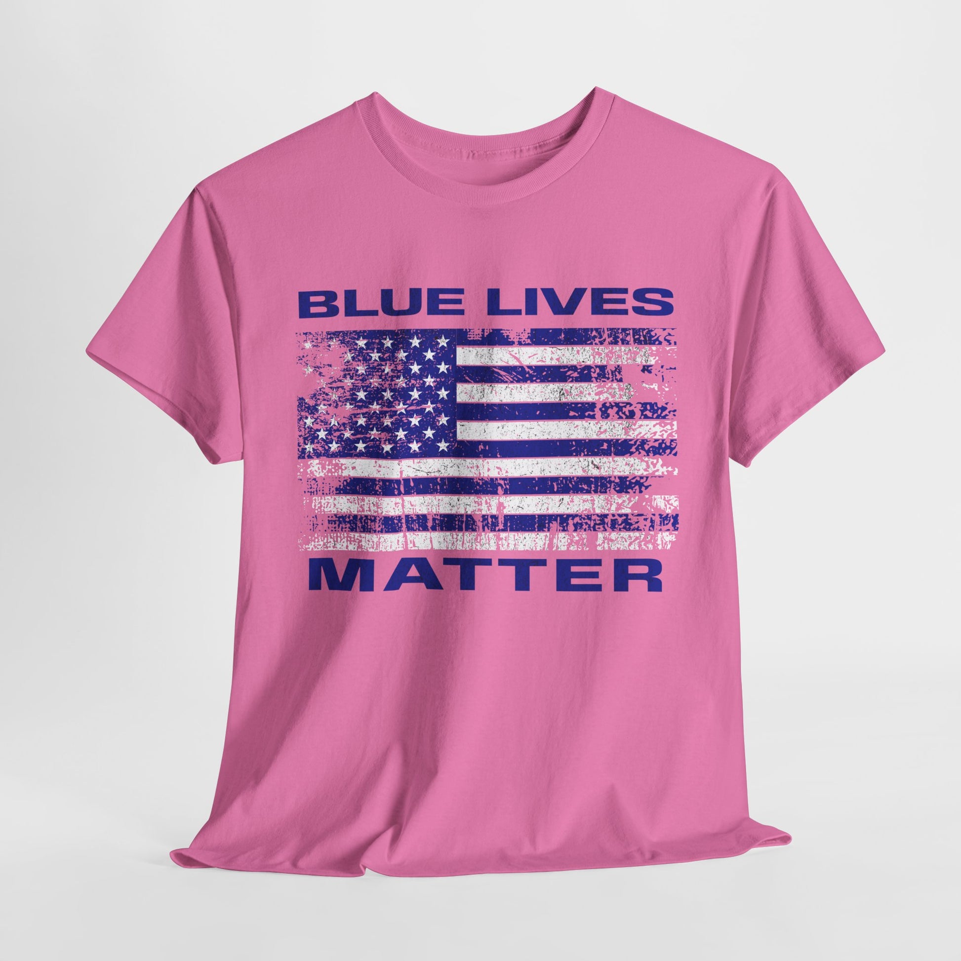 Show your pride with this Blue Lives Matter shirt for casual outings
