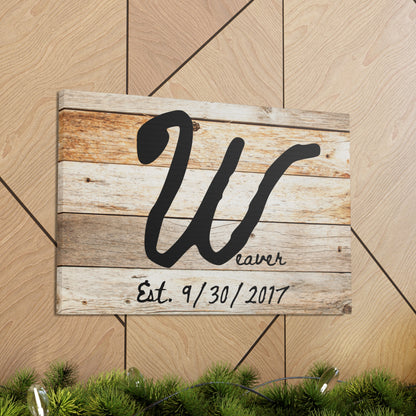 "Rustic Farmhouse Last Name" Custom Wall Art - Weave Got Gifts - Unique Gifts You Won’t Find Anywhere Else!