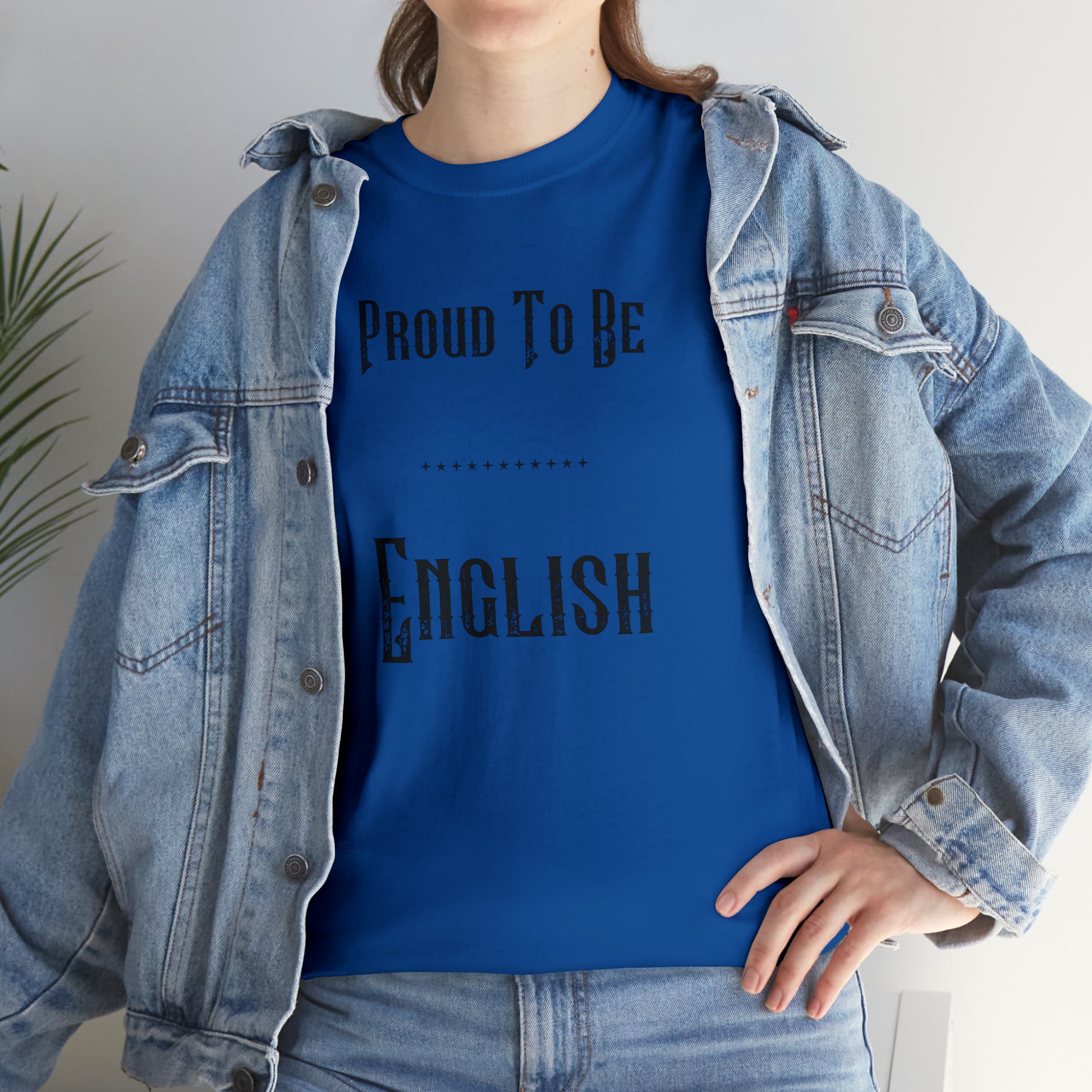 "Proud To Be English" T-Shirt - Weave Got Gifts - Unique Gifts You Won’t Find Anywhere Else!