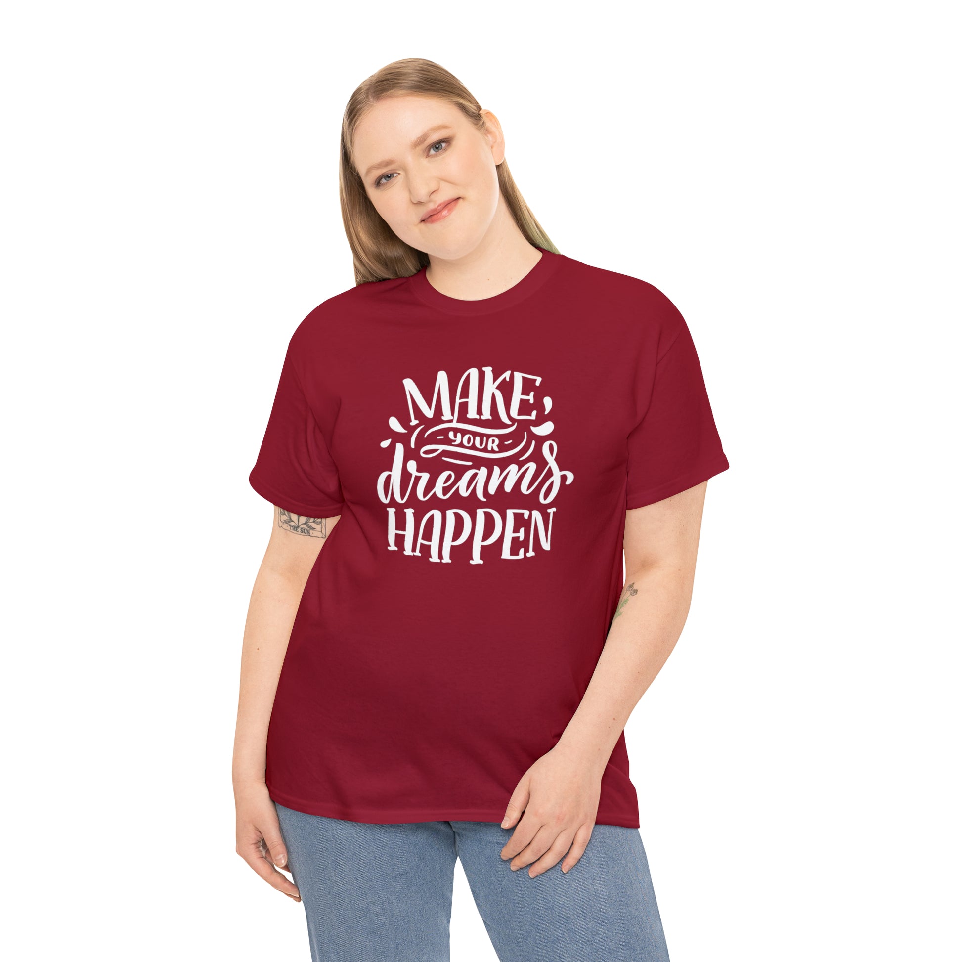 "Make Your Dreams Happen" T-Shirt - Weave Got Gifts - Unique Gifts You Won’t Find Anywhere Else!