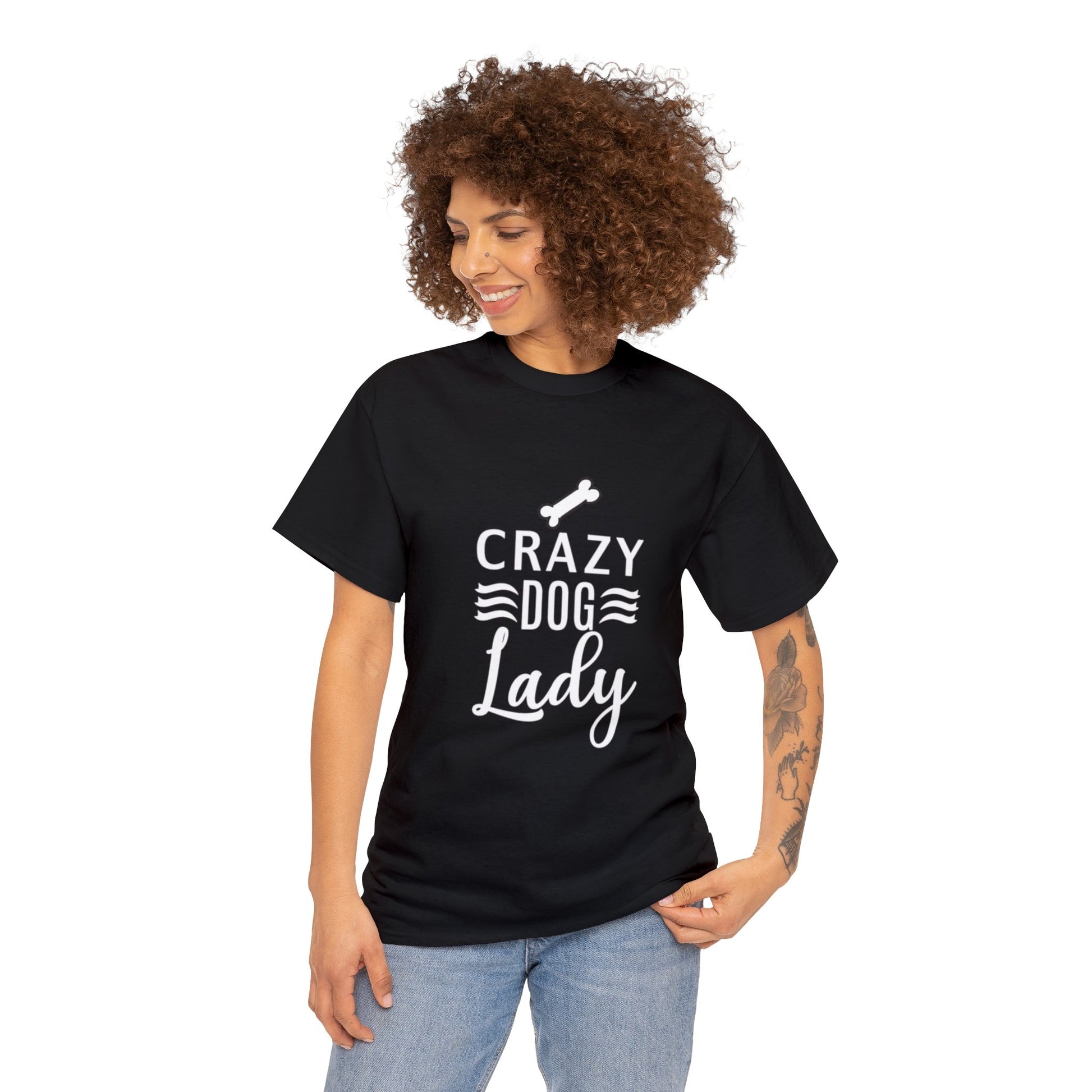 "Crazy Dog Lady" Women's T-Shirt - Weave Got Gifts - Unique Gifts You Won’t Find Anywhere Else!