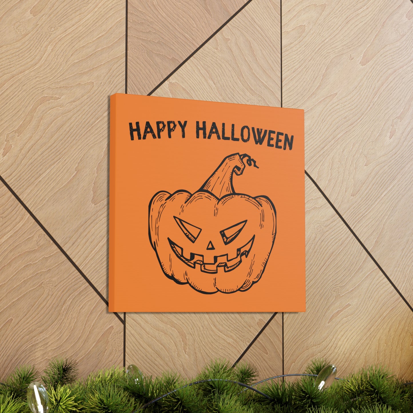 "Happy Halloween" Wall Art - Weave Got Gifts - Unique Gifts You Won’t Find Anywhere Else!