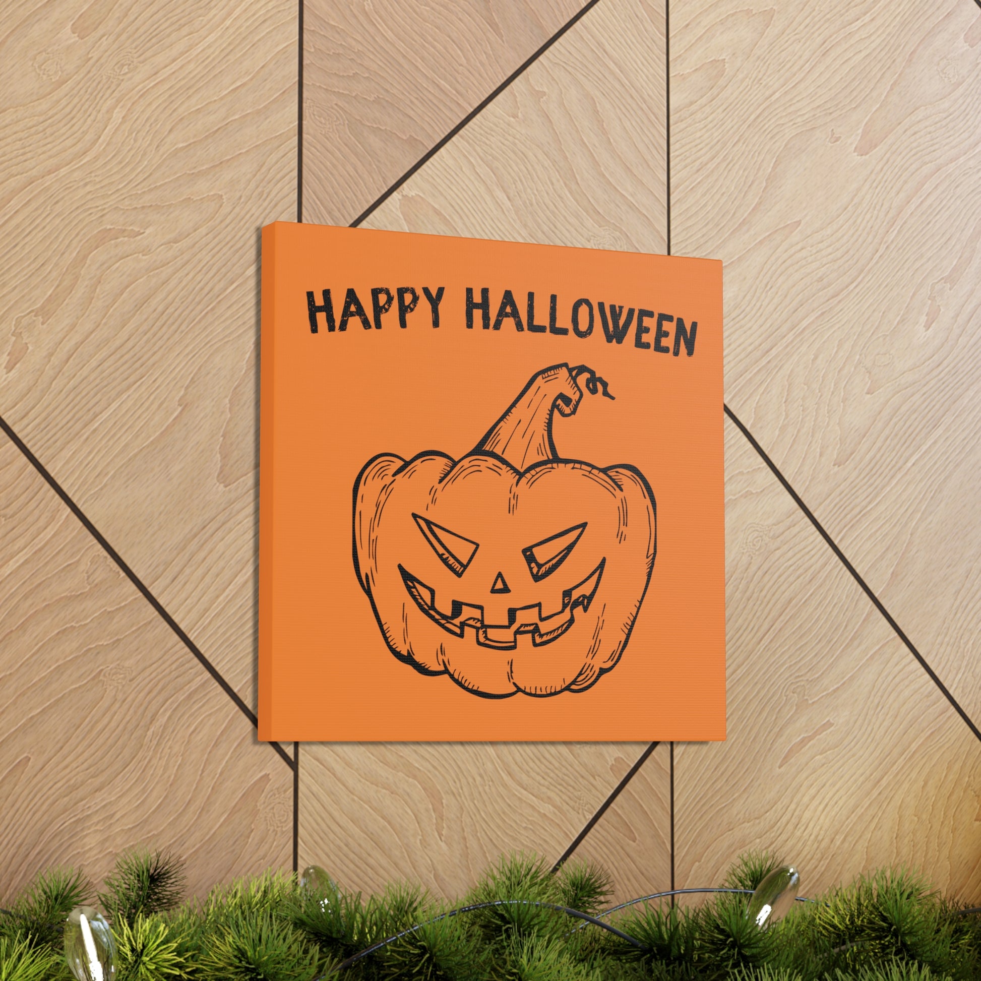 "Happy Halloween" Wall Art - Weave Got Gifts - Unique Gifts You Won’t Find Anywhere Else!