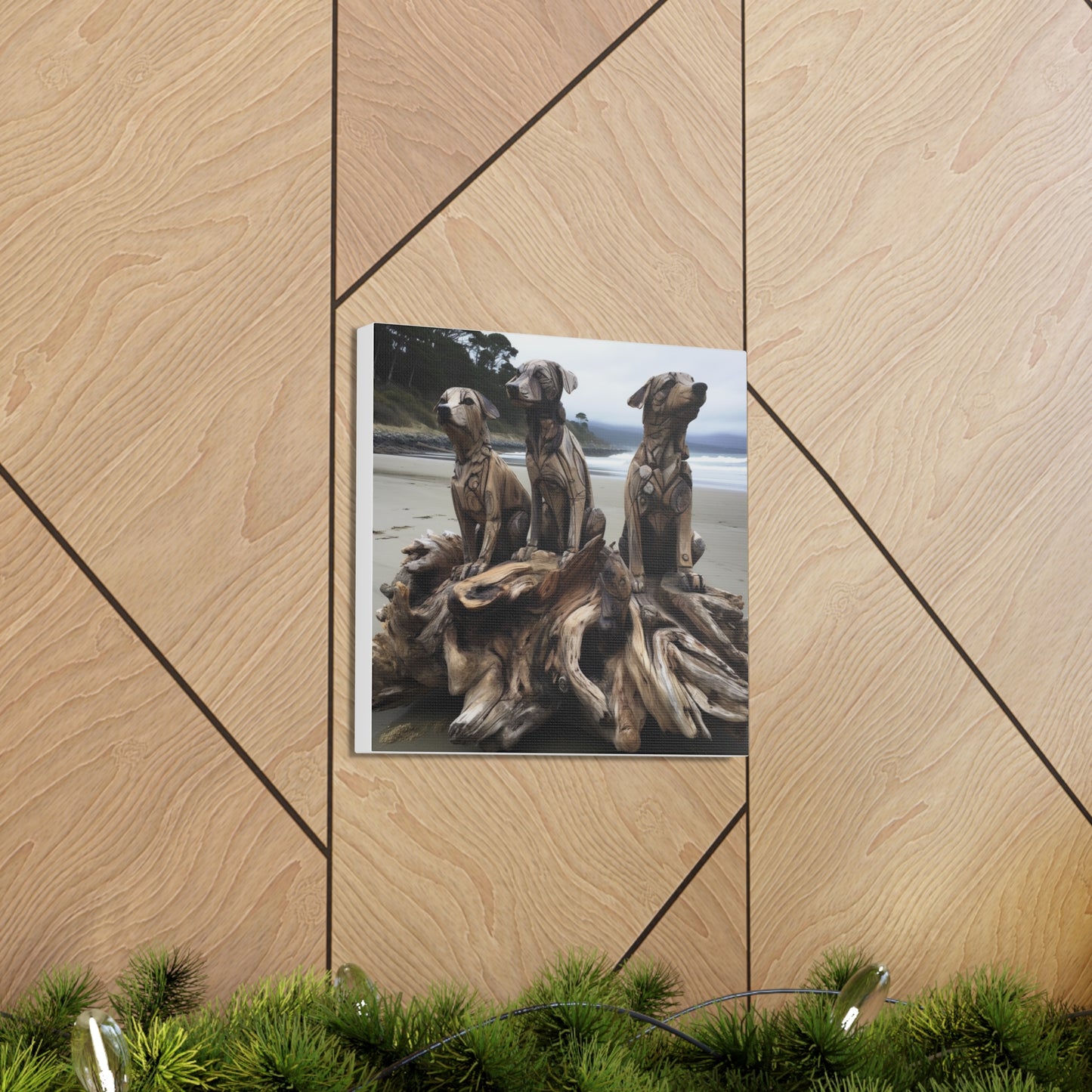 "Driftwood Dogs" Wall Art - Weave Got Gifts - Unique Gifts You Won’t Find Anywhere Else!