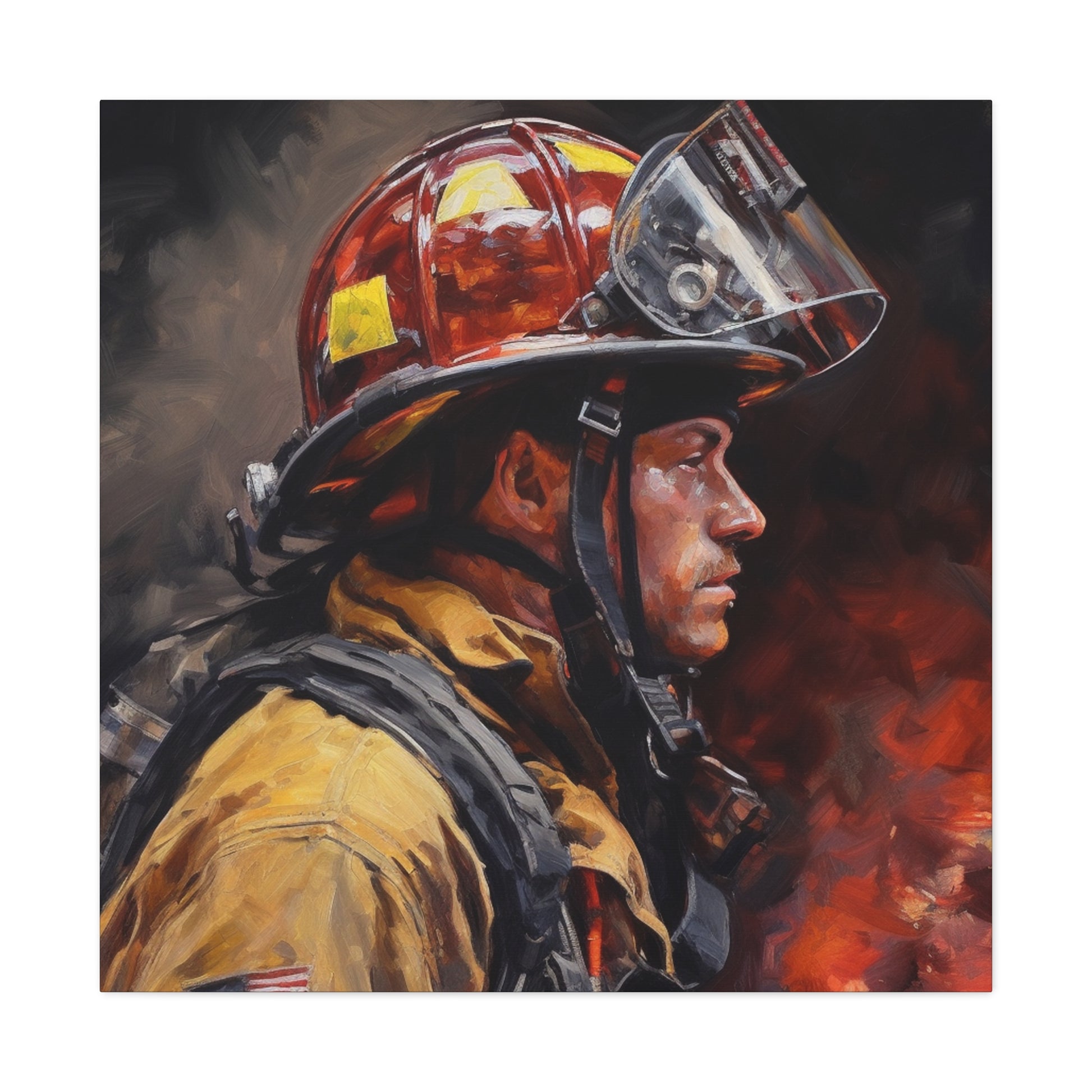 "Firefighter" Hero" Wall Art - Weave Got Gifts - Unique Gifts You Won’t Find Anywhere Else!