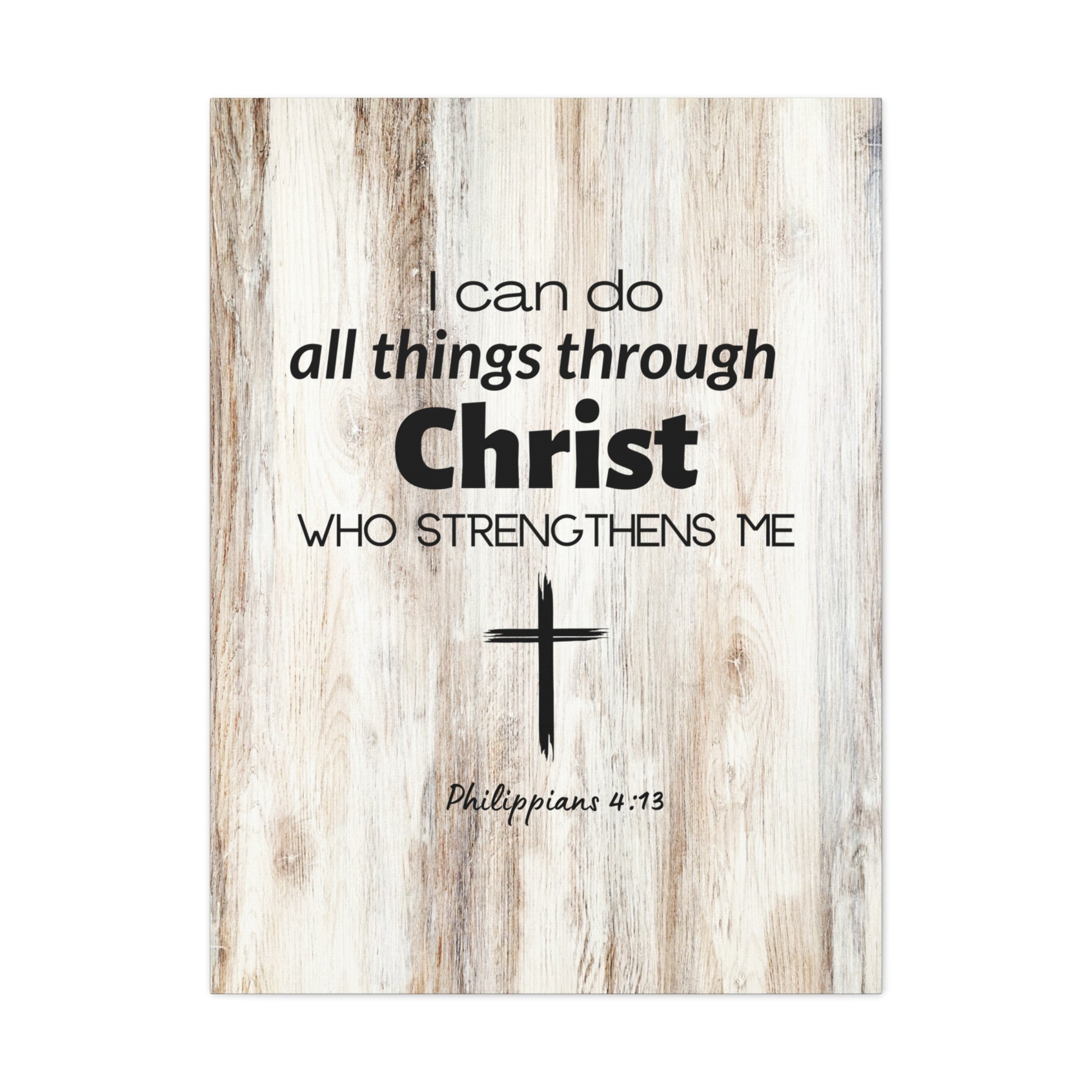 "I Can Do All Things Through Christ" Wall Print - Weave Got Gifts - Unique Gifts You Won’t Find Anywhere Else!